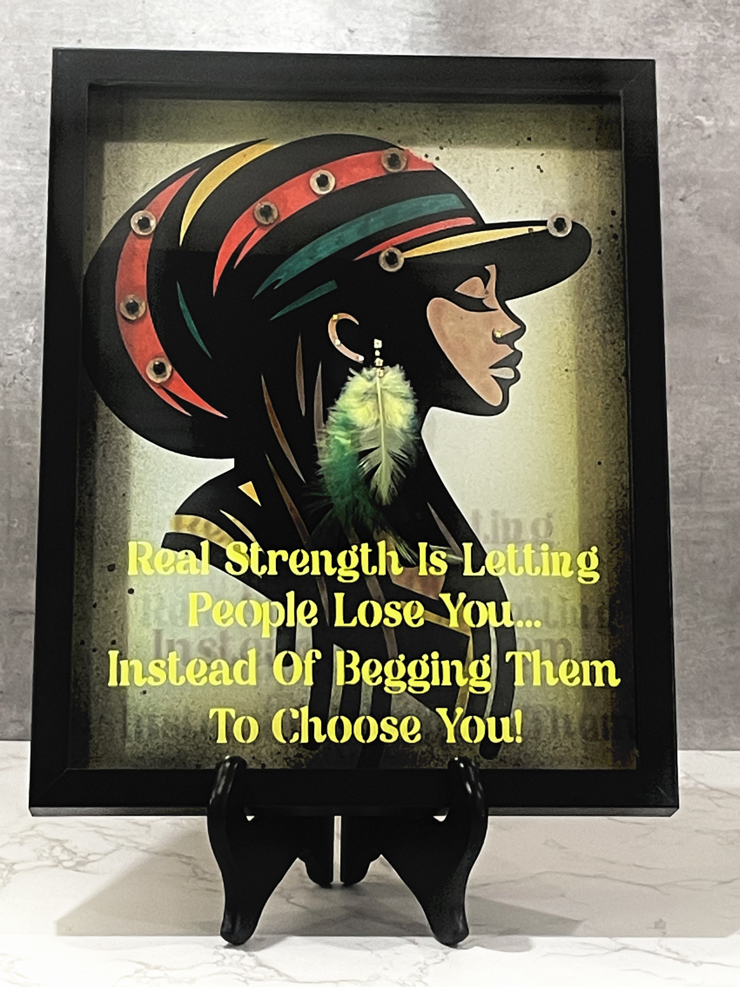 Real Strength Is Letting People Lose You.. Instead Of Begging Them To Choose You.