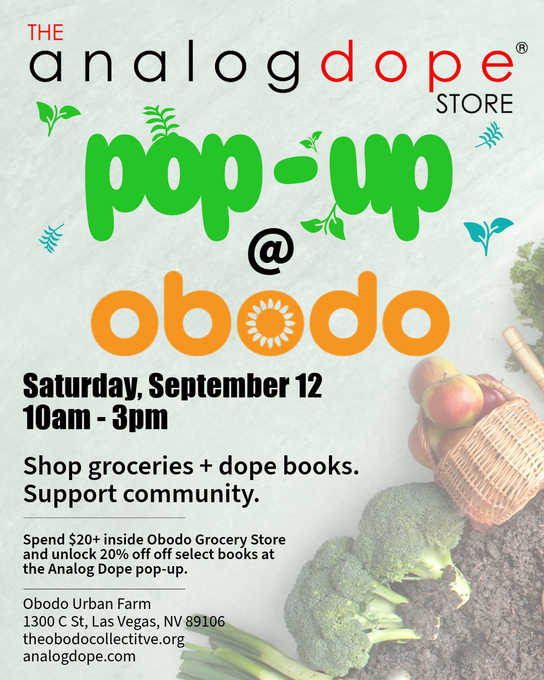 Analog Dope Pop-Up @ Obodo Urban Farm
