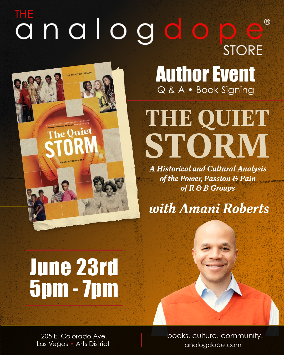 The Quiet Storm Book Signing