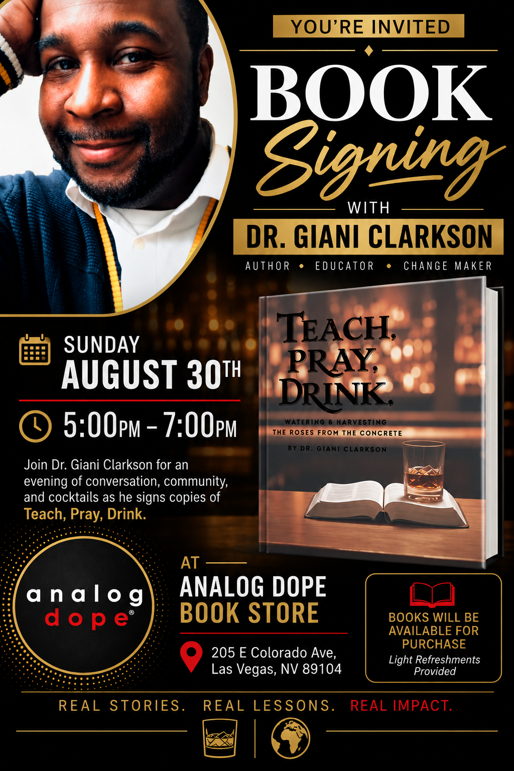 Teach. Pray. Drink. with Dr. Giani Clarkson