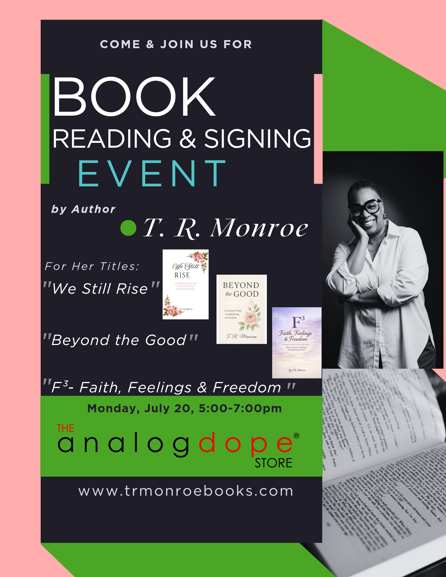 Book Signing with T.R. Monroe