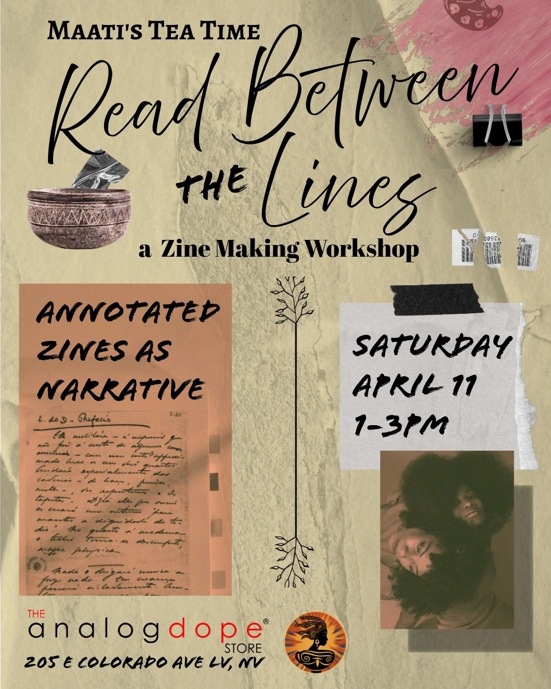 Read Between the Lines - Zine Making Workshop