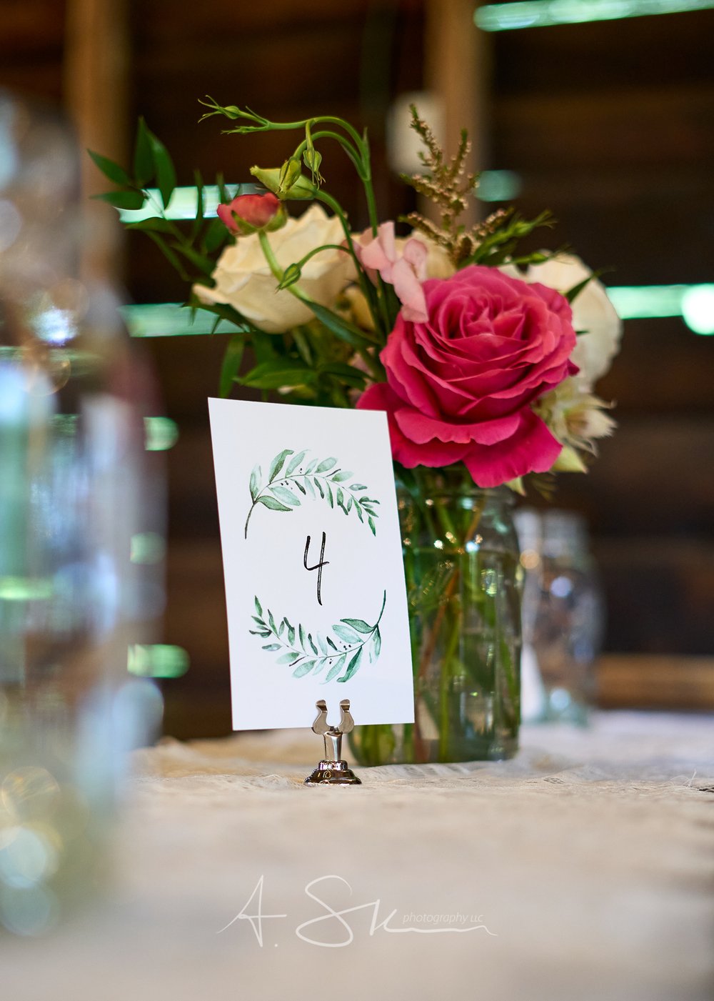 centerpiece pink rose table numbers copy.jpg
