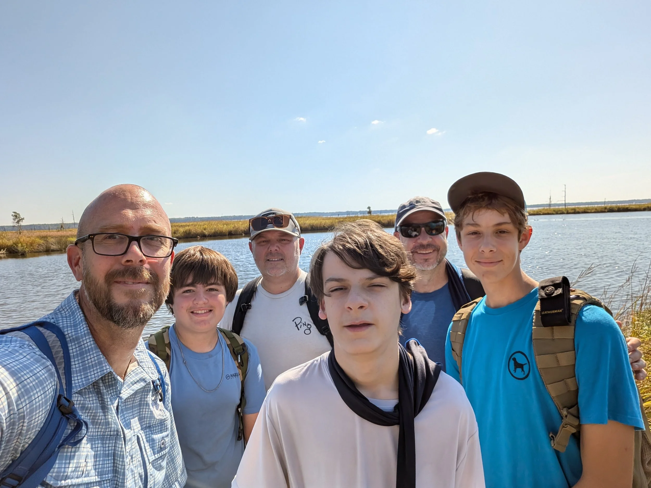 Troop 8 Goose Creek Campout and 10-Mile Hike