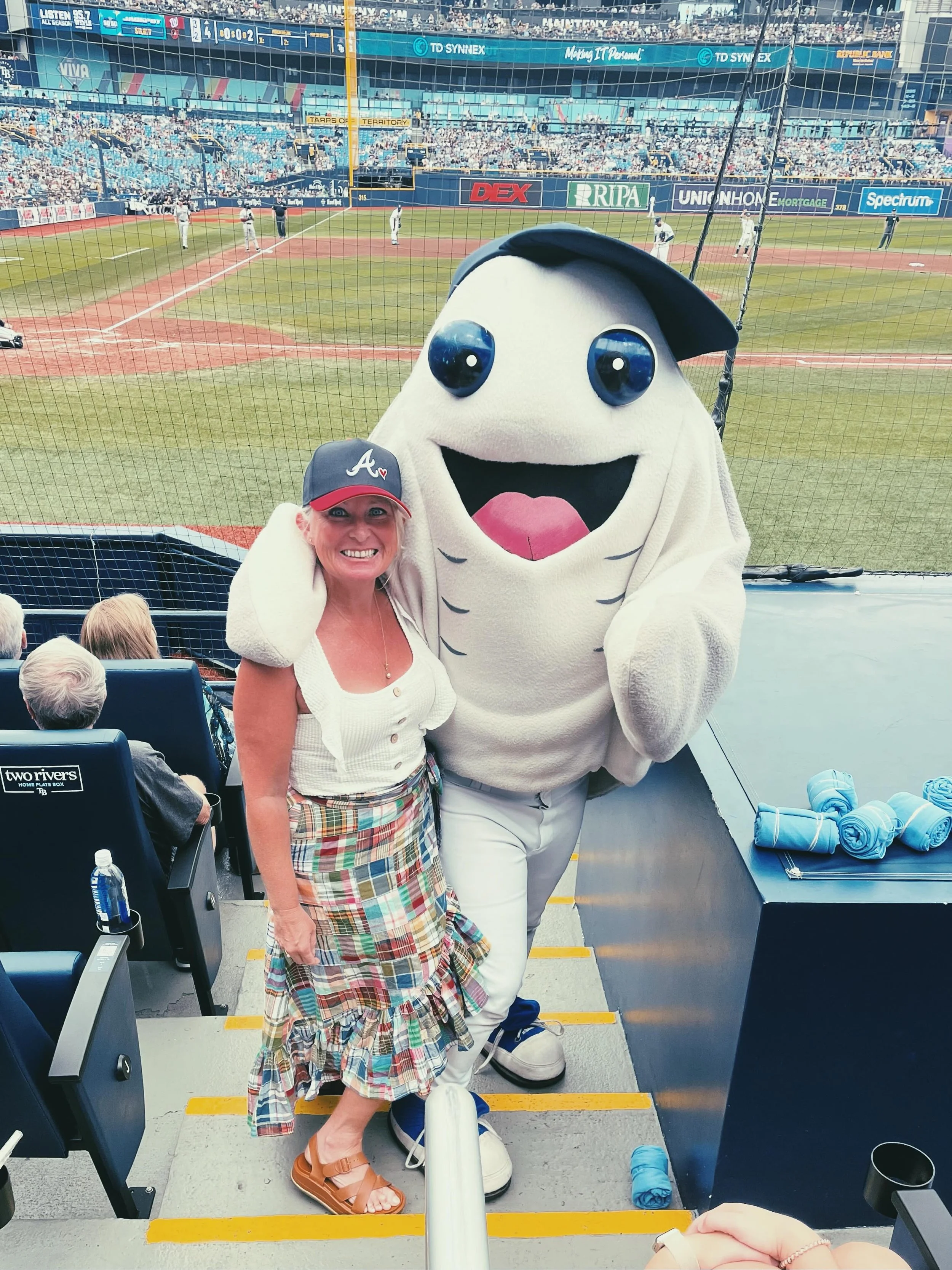 you can take the Girl
outta Braves country,
but you can't take the
Braves country outta
the Girl.&hearts;️