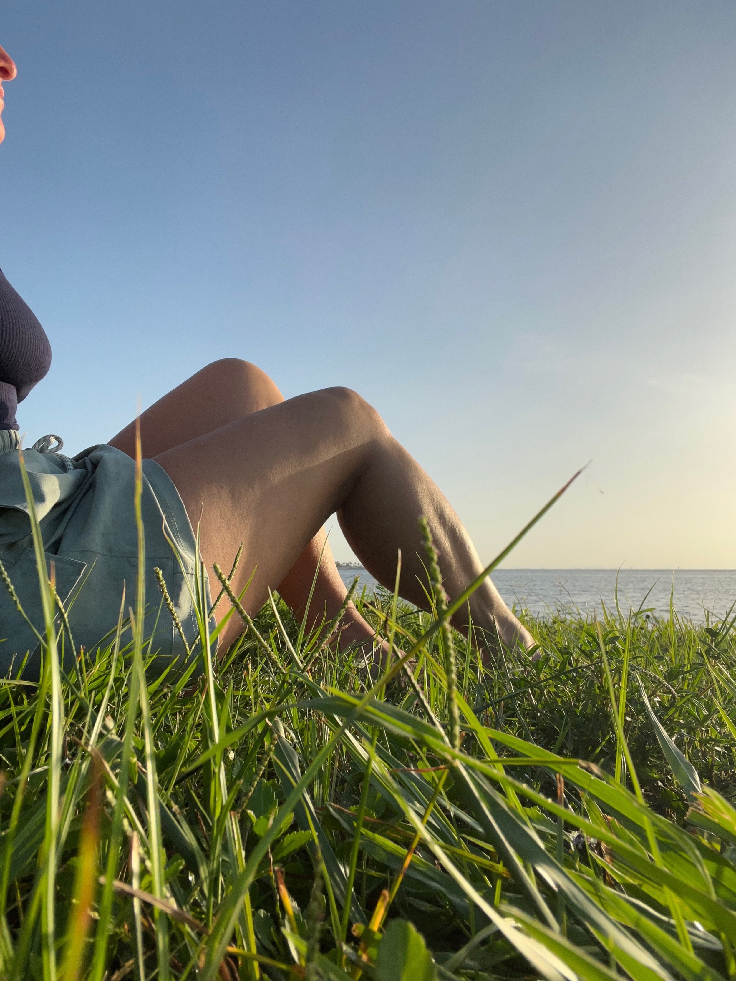 sittin&rsquo; in the mornin&rsquo; sun.&hearts;
