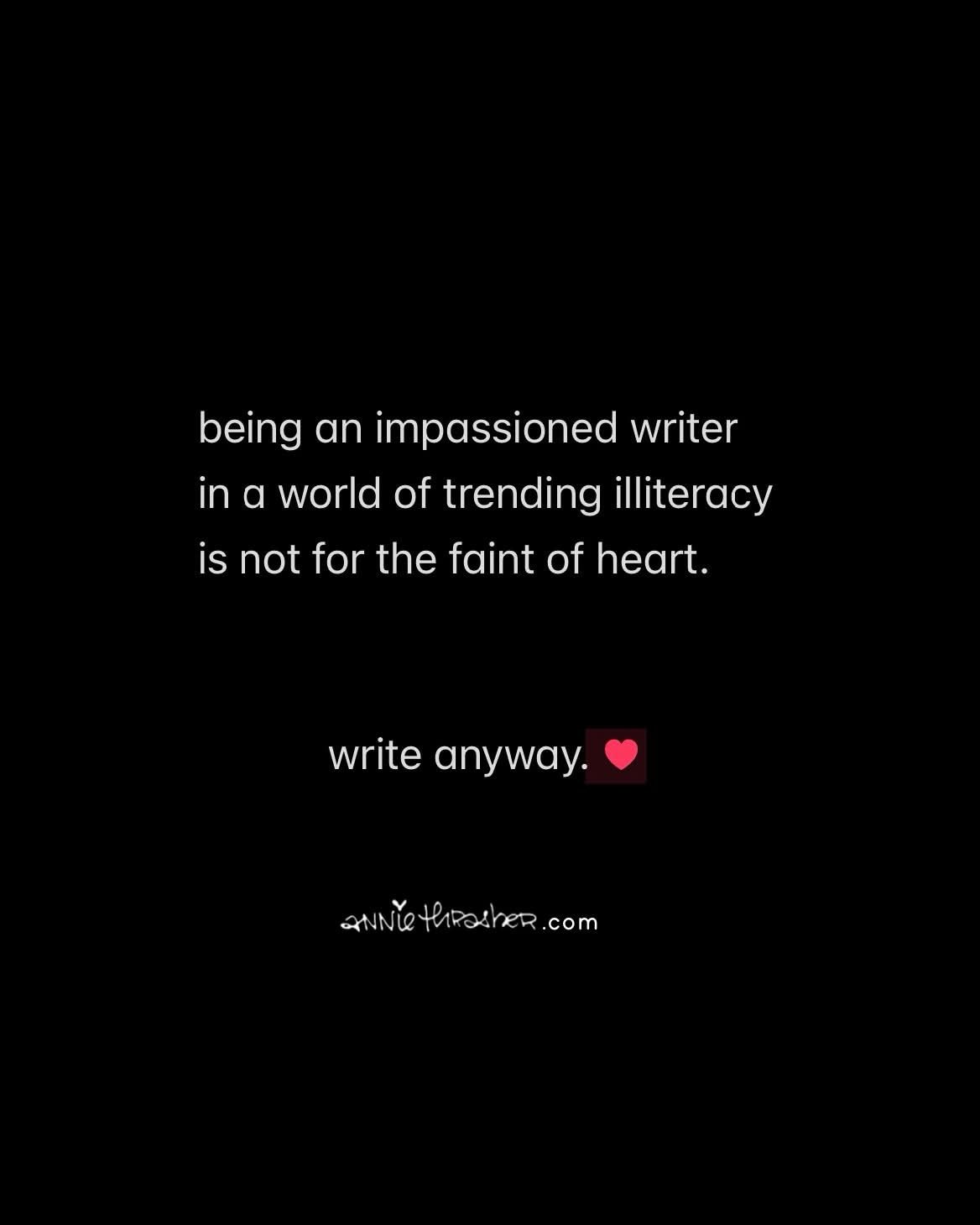 some people make their career choices
  based on fiduciary-gain potential.
.
+ then there are the Artists + the Writers,
 the Poets + the Music-Makers,
 the Philosophers + the Minstrels
  whose choice boils down
  to how far they're willing to go
  t