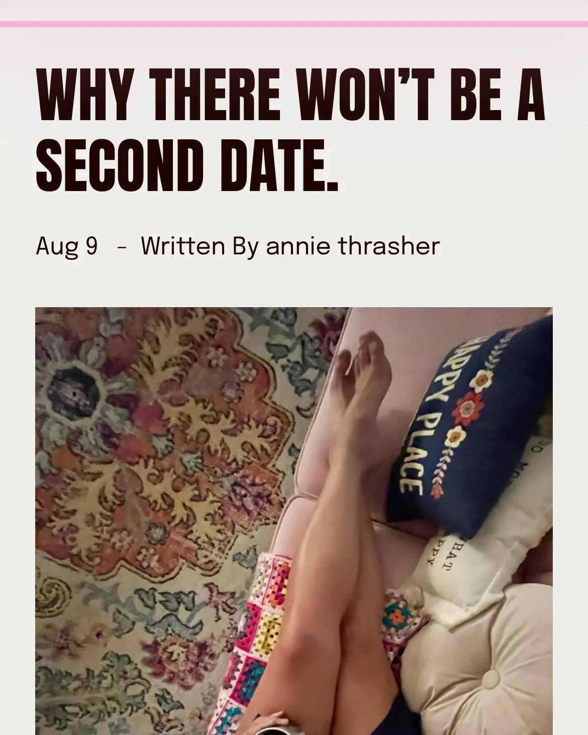 new exclusive blog up
on anniethrasher.com.
// why there won't be a second date.
even though he was hot + Loves Jesus.
#theinfamouslovelifeofanniethrasher