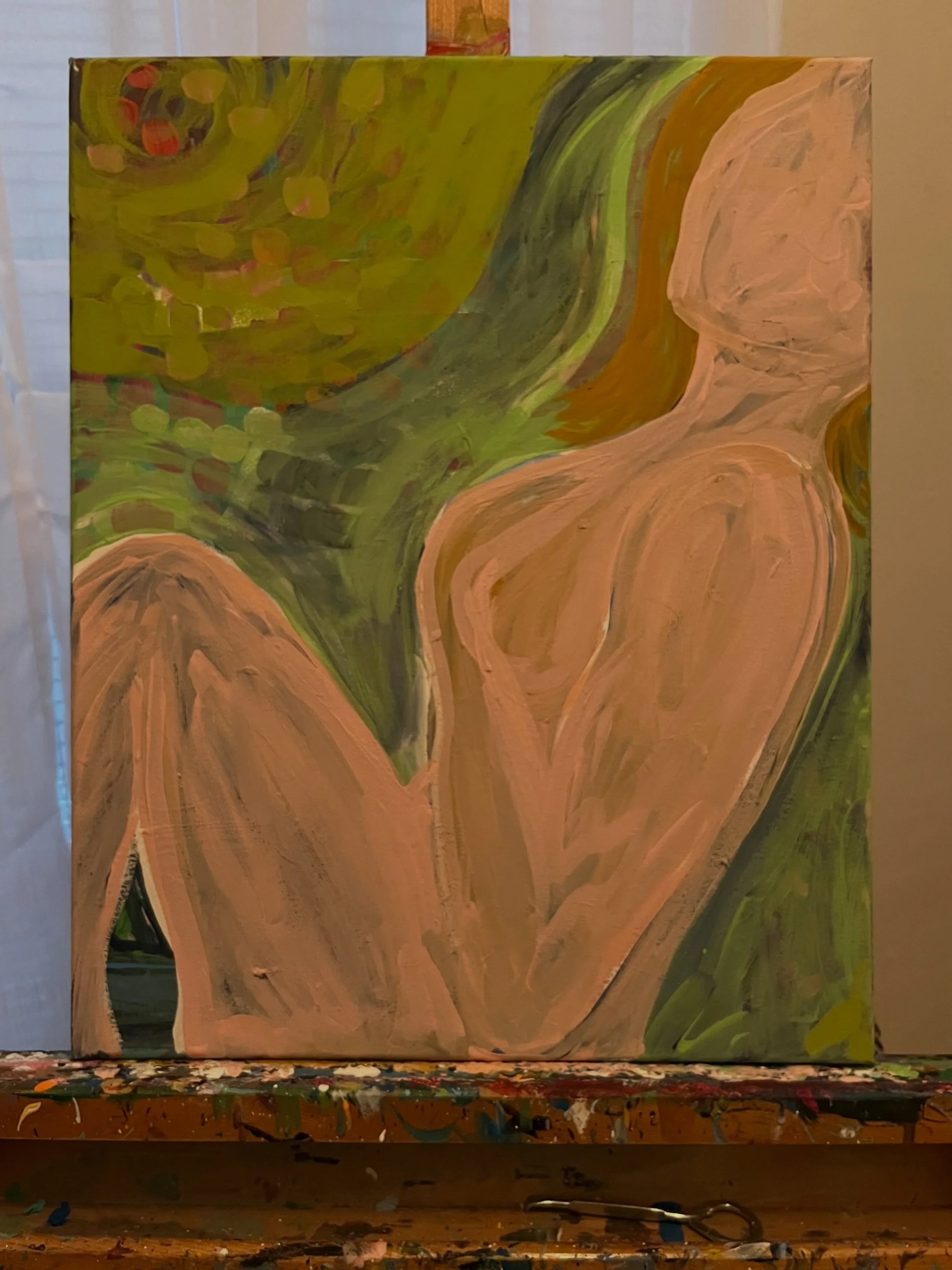 work in progress | healing out loud.
acrylic on canvas.
been wrestling with this painting
for a couple of years now.
i think i'm finally finding peace.
.
healing out loud is a process
for those os us who have
nothing left to lose.
also known as freed
