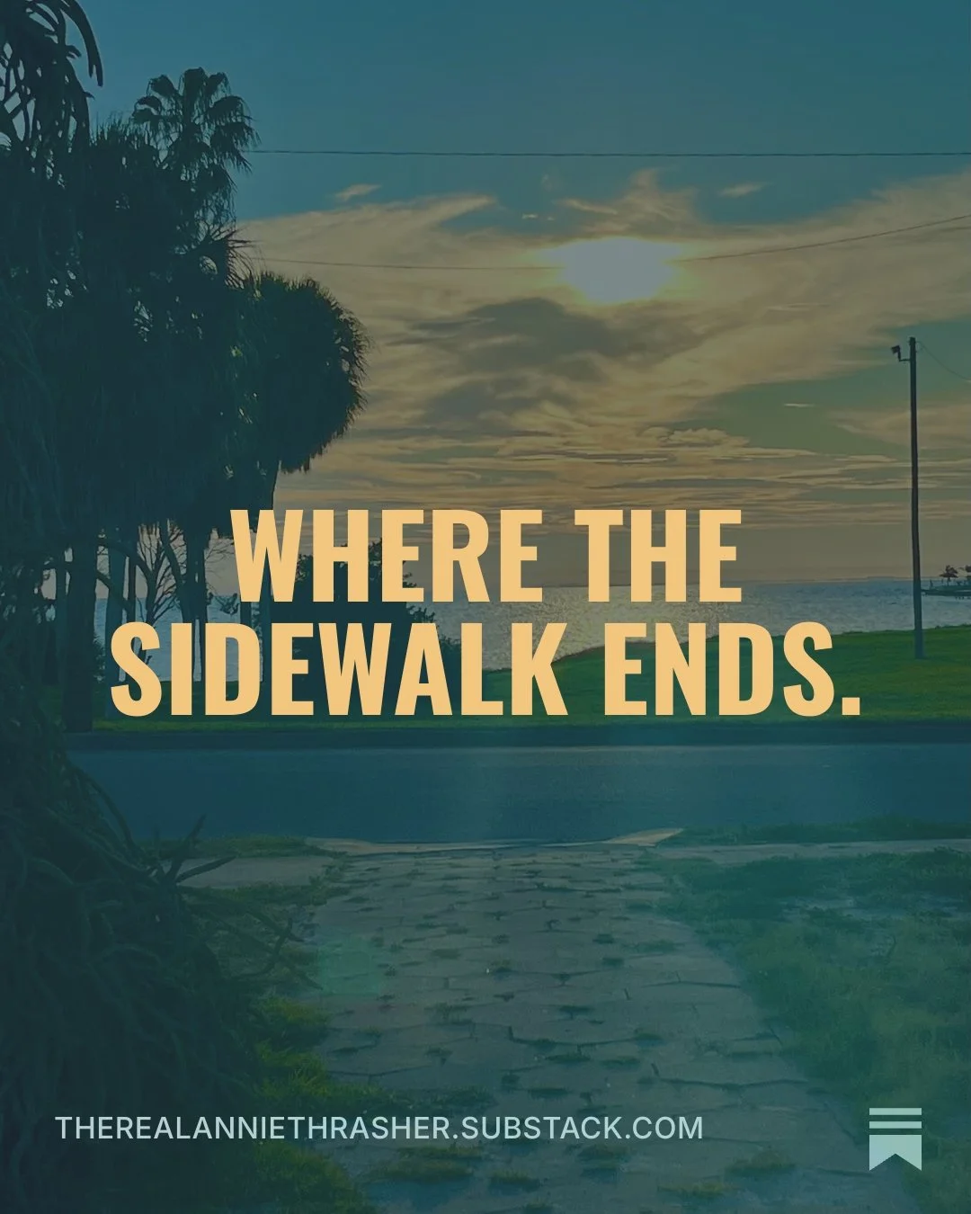 new Substack article out this morning
about what happens when Life
takes an unexpected turn.&hearts;