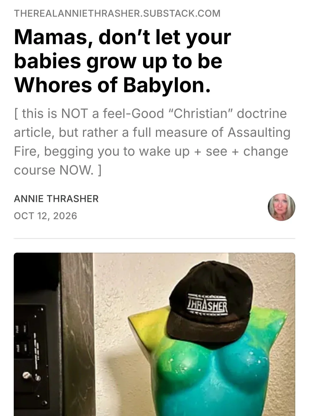 new Substack article drops
at 8:44am, but readers, beware:
you will need to make space
for The brutal Truth that crushes,
but only if you dare to be Brave.
.
i Love you. + i mean it.♡