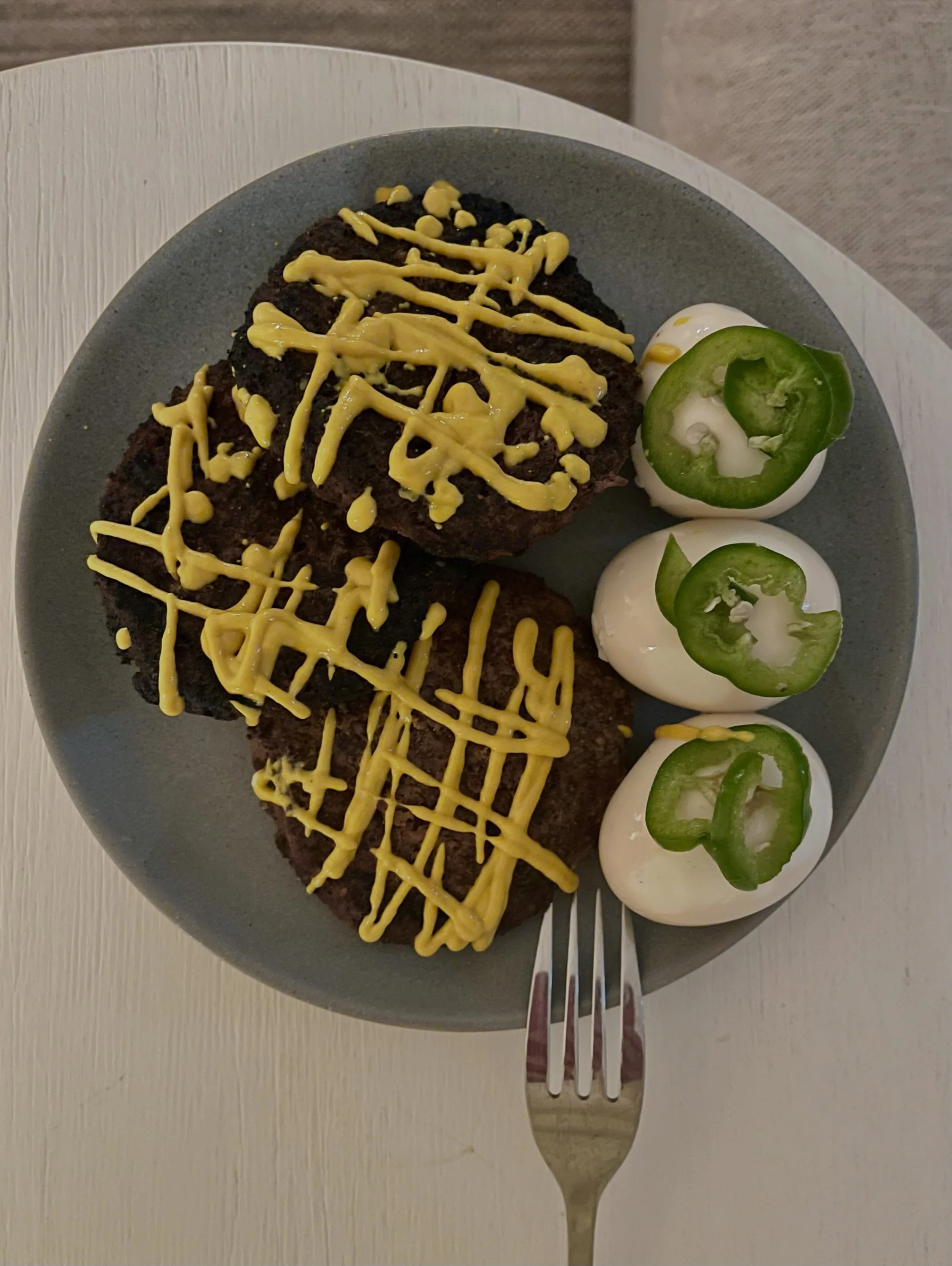 let's call this One: #thebougiecarnivore.&hearts;
#rockyourtemple #eatmeatfollowjesus #jalapenopickledeggs #travelcarnivore