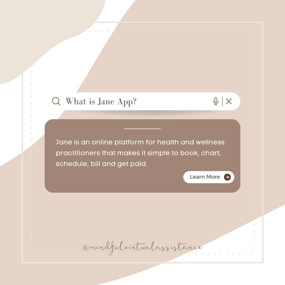 What is Jane App? 🧐 

Have more questions? Don't hesitate to drop a comment or head to our bio to connect! 
.
.
.
@janerunsclinics #janeapp #janerunsclinics #janecommunity #janeappambassador #practicemanagement #clinicsoftware #emr #marketingstrateg