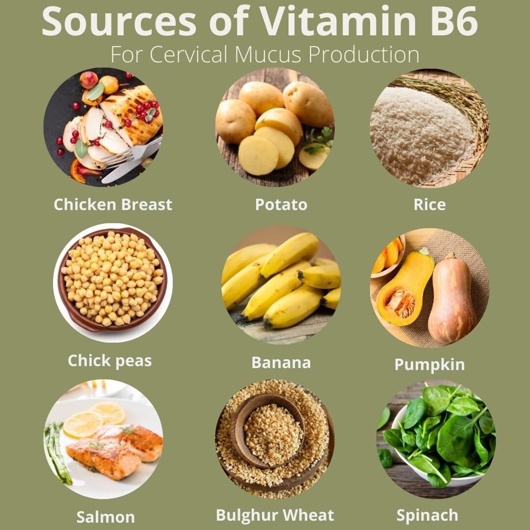 Vitamin B6 for Fertility

Studies have shown Vitamin B6 plays a role in the development of cervical mucus. 

Increased levels of cervical mucus are important for fertility. Why?

- Helps keep sperm alive for longer, around five days in fact, which he