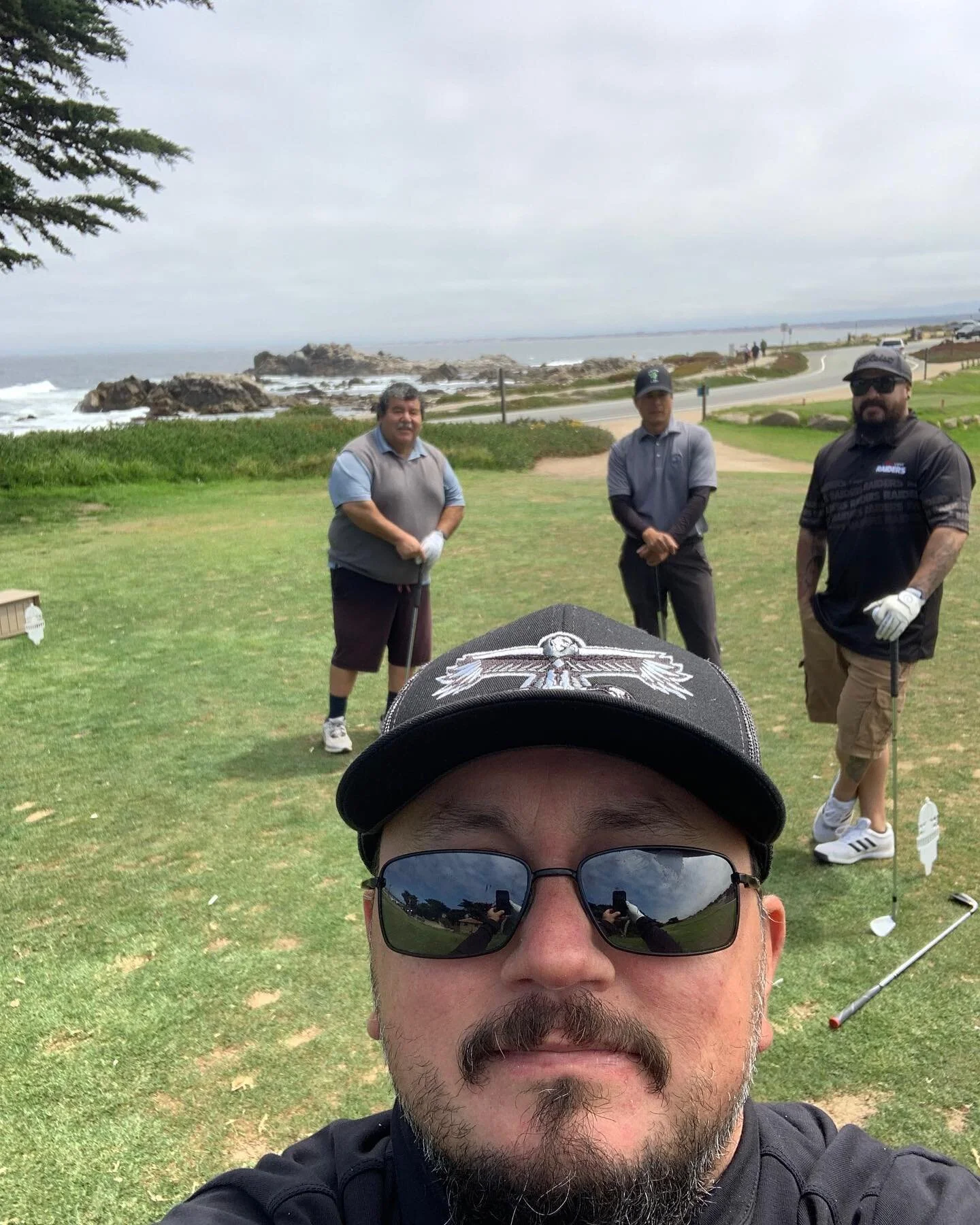 Some more pictures from yesterday round!!! Thanks again to @pacificgrovegl for hosting us 🤙🏽