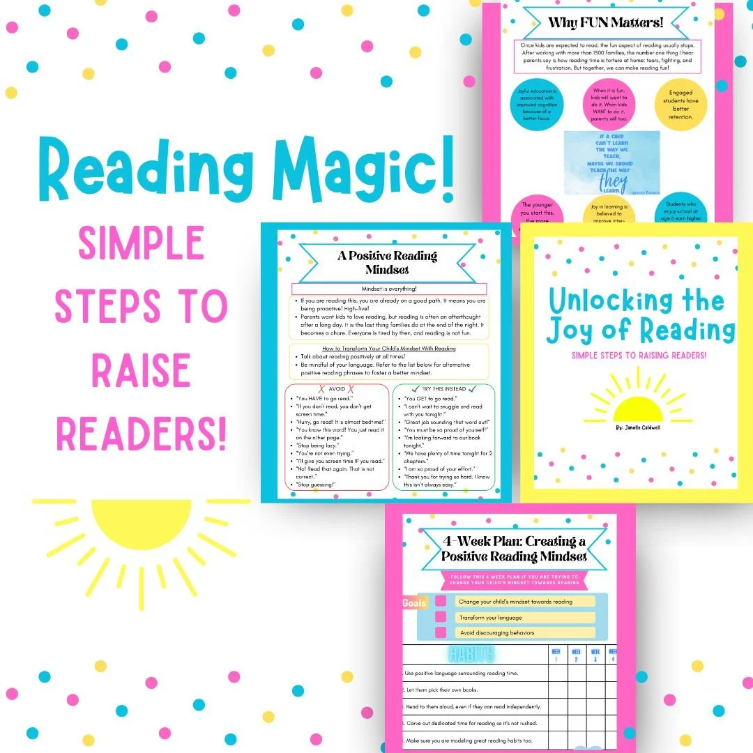 Reading Magic! Simple steps to raising readers