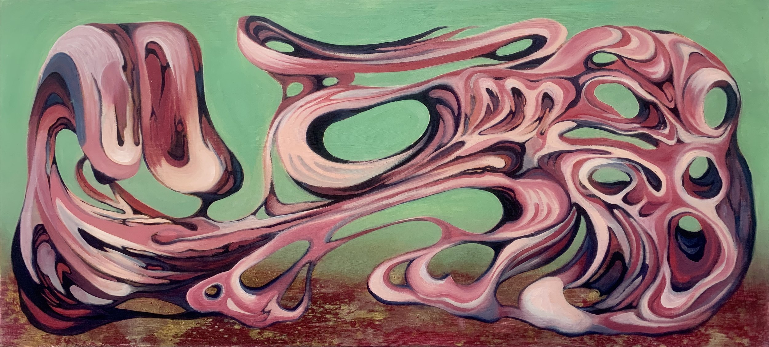 L’esprit, 2023, 35” x 16”, oil and acrylic on canvas

inquire for pricing