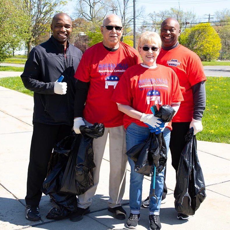 Thank you to the Niagara Falls Republican Committee for helping to keep Niagara beautiful!