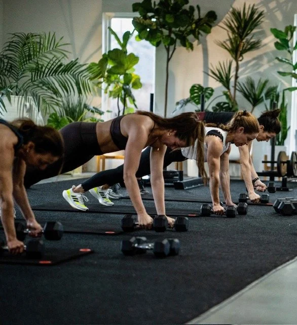 Trainer guiding client at The 1 Fitness, Evans Farm – custom program for results