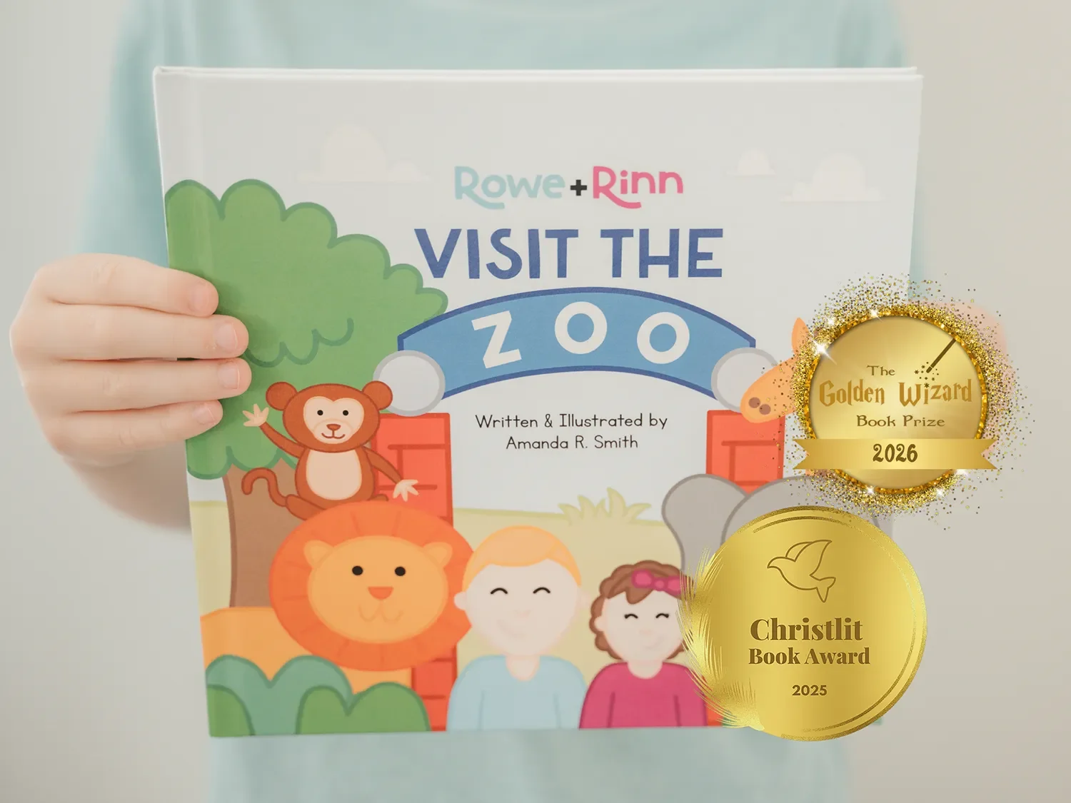 Rowe+Rinn Visit the Zoo | Children's Book