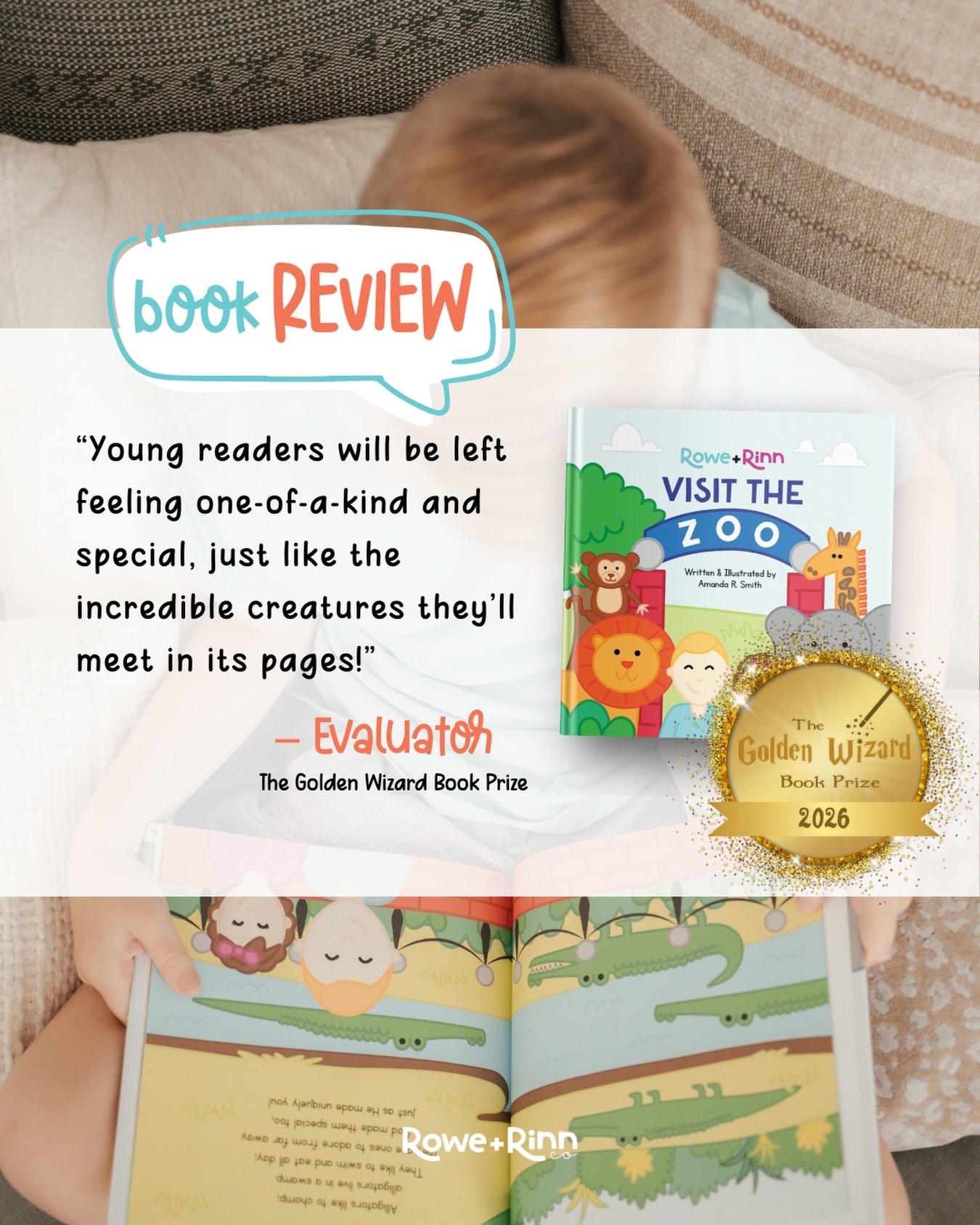 There&rsquo;s nothing better than hearing how a book makes little ones feel 🥹🦁✨

Here&rsquo;s what one reviewer shared about Rowe+Rinn Visit the Zoo:

&ldquo;Bursting with joy and excitement&hellip; each page invites young readers on a fun adventur