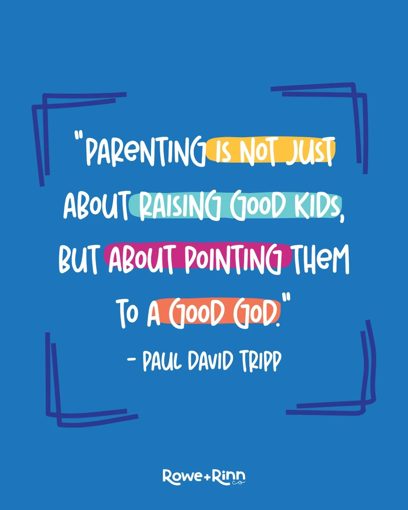 Parenting can feel like a lot of pressure&mdash;teaching manners, building character, raising &ldquo;good kids.&rdquo;

But what if the goal is even deeper than that?

As Paul David Tripp reminds us, it&rsquo;s not just about behavior&hellip; it&rsqu
