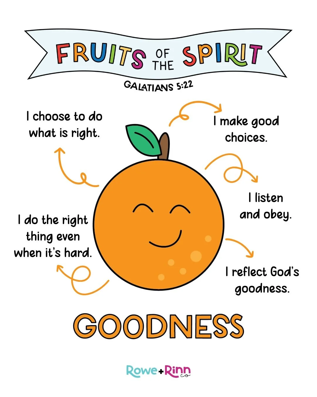 Goodness is choosing what&rsquo;s right&hellip; even when it&rsquo;s hard.

It&rsquo;s easy to think of &ldquo;goodness&rdquo; as just being a good kid &mdash;
but it&rsquo;s so much deeper than that.

It&rsquo;s learning to:
✨ Make wise choices
✨ Li