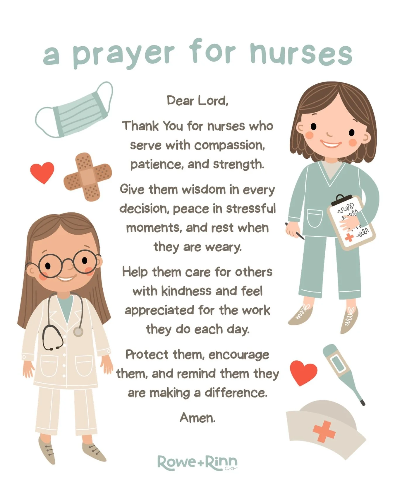 As Nurses Week comes to a close, we couldn&rsquo;t let it pass without saying how deeply thankful we are for nurses and nurse practitioners everywhere. The long shifts, the compassion, the steady hands, the calm in chaos&mdash;your work matters more 