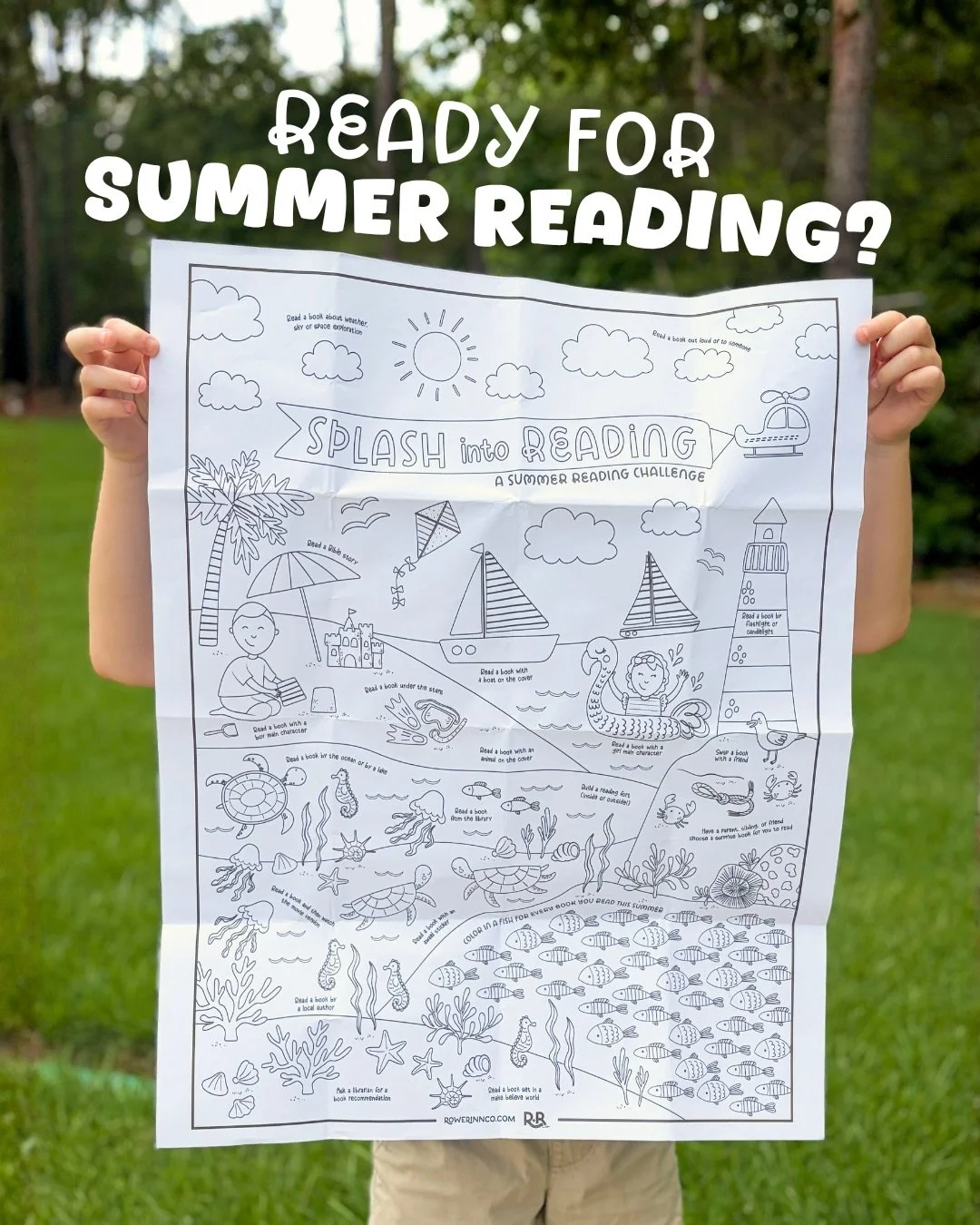 Are you ready for summer reading? 🌊📚☀️

Did you know children can lose reading progress over the summer when they stop reading consistently? Just a few minutes of reading each day can help strengthen literacy skills, grow confidence, spark imaginat