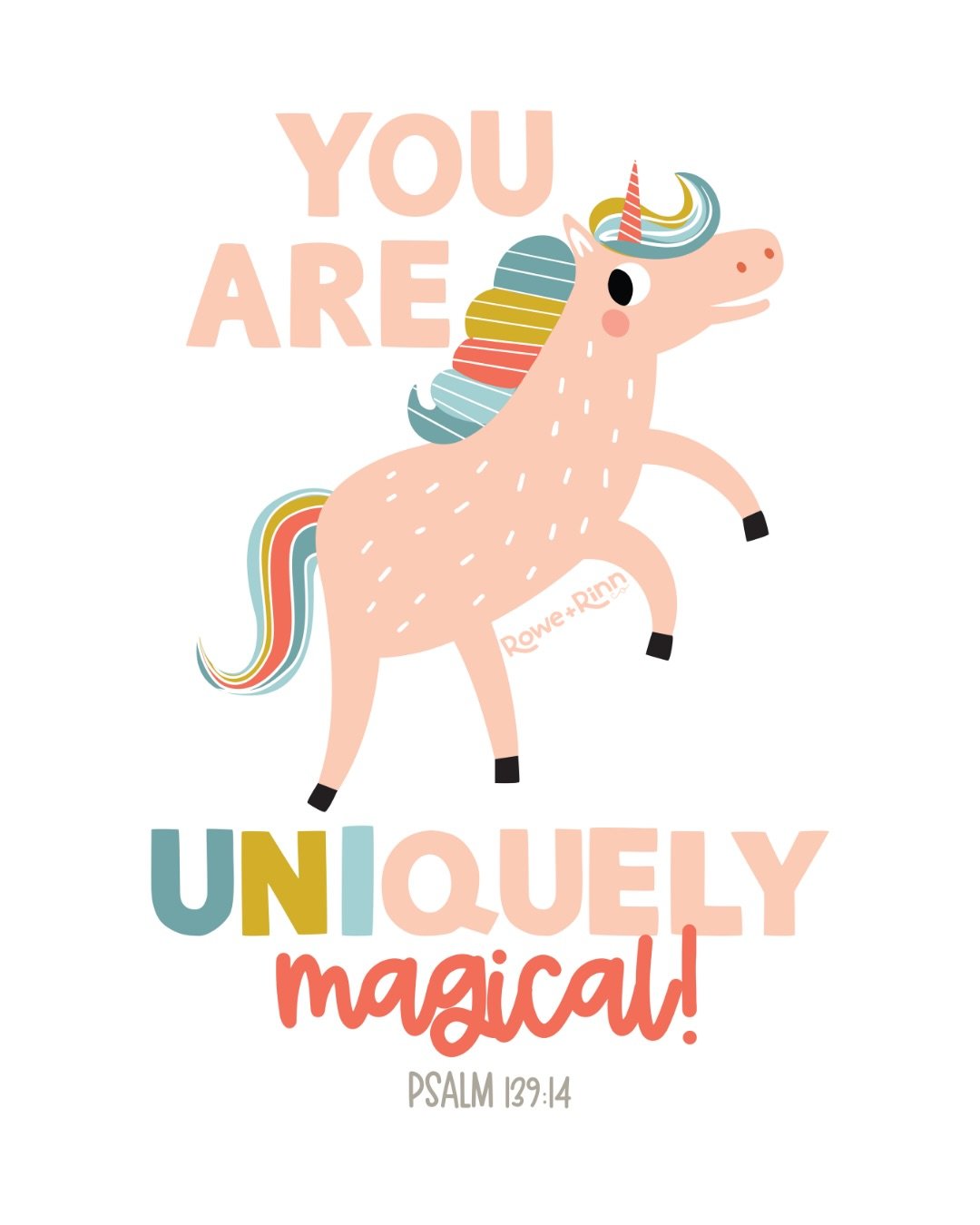 ✨ YOU ARE UNIQUELY MAGICAL. ✨

There is no one else in the whole world exactly like you&mdash;and that&rsquo;s because God made you wonderfully and uniquely YOU. 💛

Psalm 139:14 says, &ldquo;I praise you because I am fearfully and wonderfully made.&