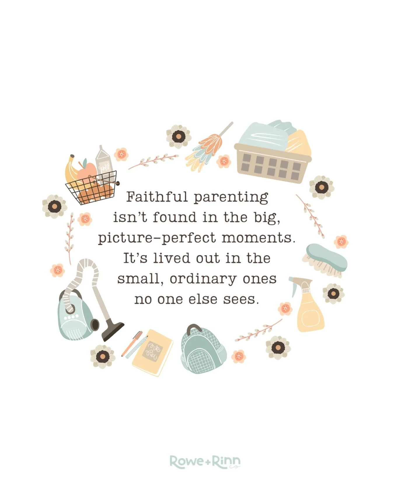 Parenting can feel like a thousand little things.

Making breakfast.
Packing lunches.
Doing the dishes.
Folding the never-ending laundry.
Cleaning up the messes.
Grocery shopping.
Bathing little bodies.
Helping with homework.
Breaking up arguments.
R