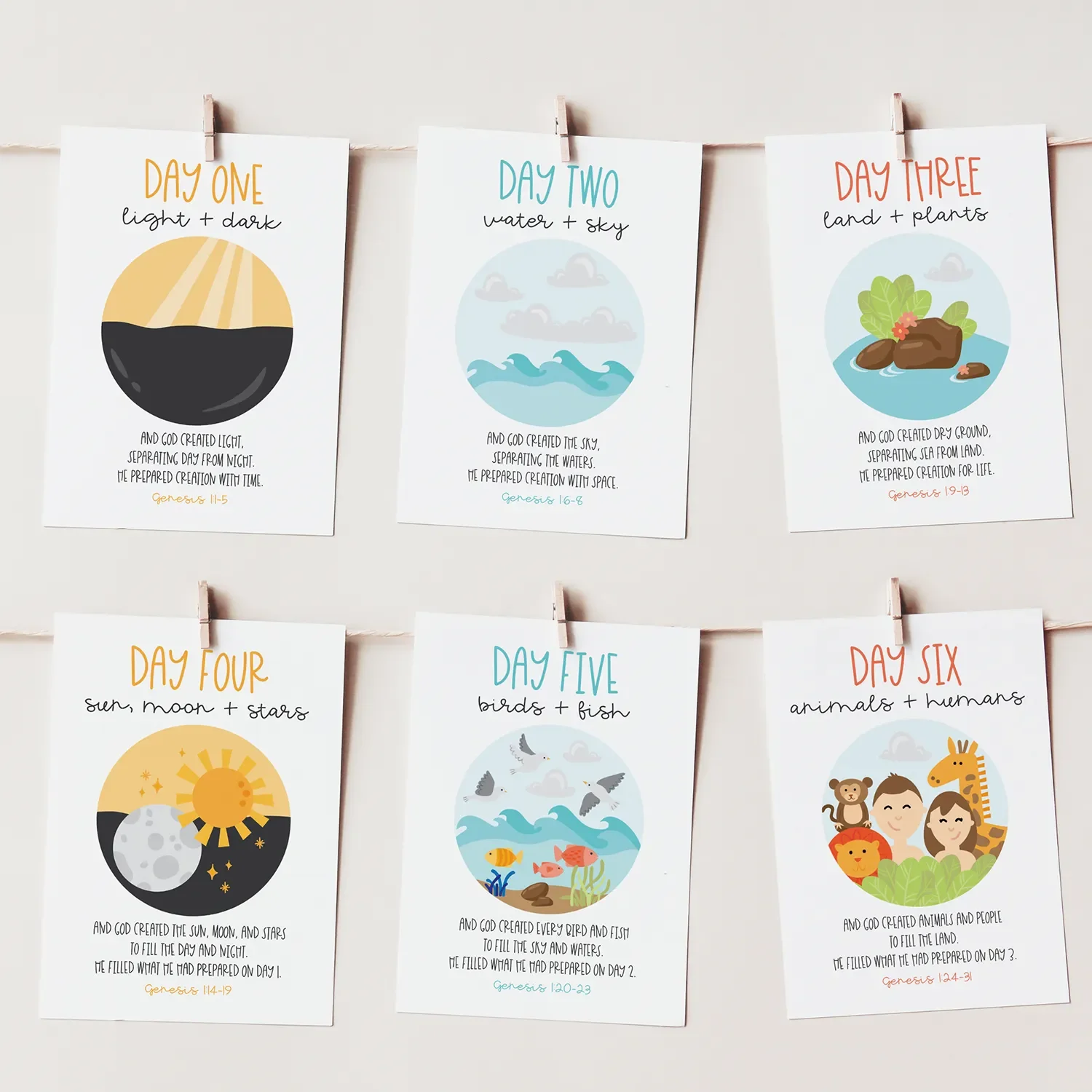 Days of Creation Cards