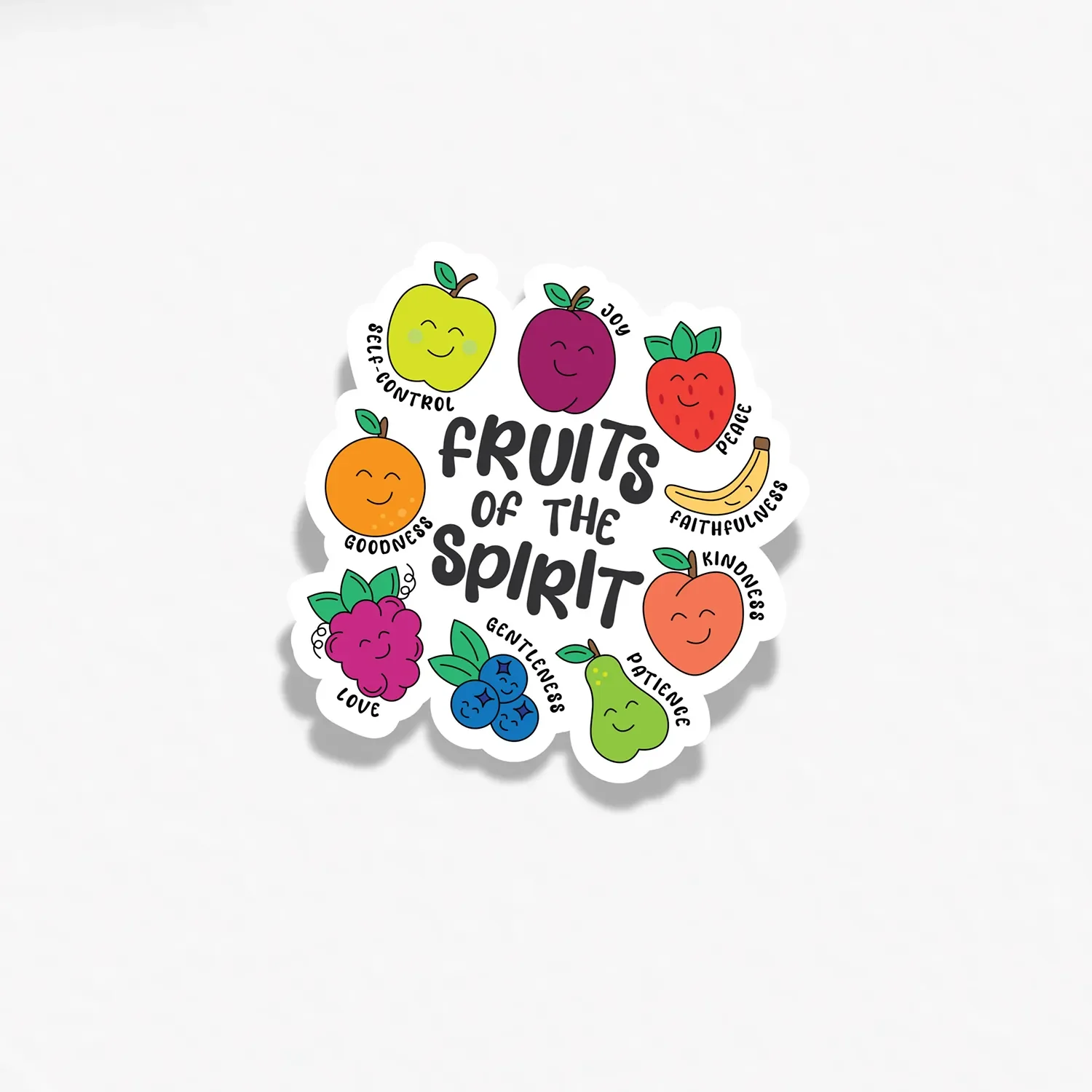 "[ MARKET ]"  Fruits of the Spirit Sticker