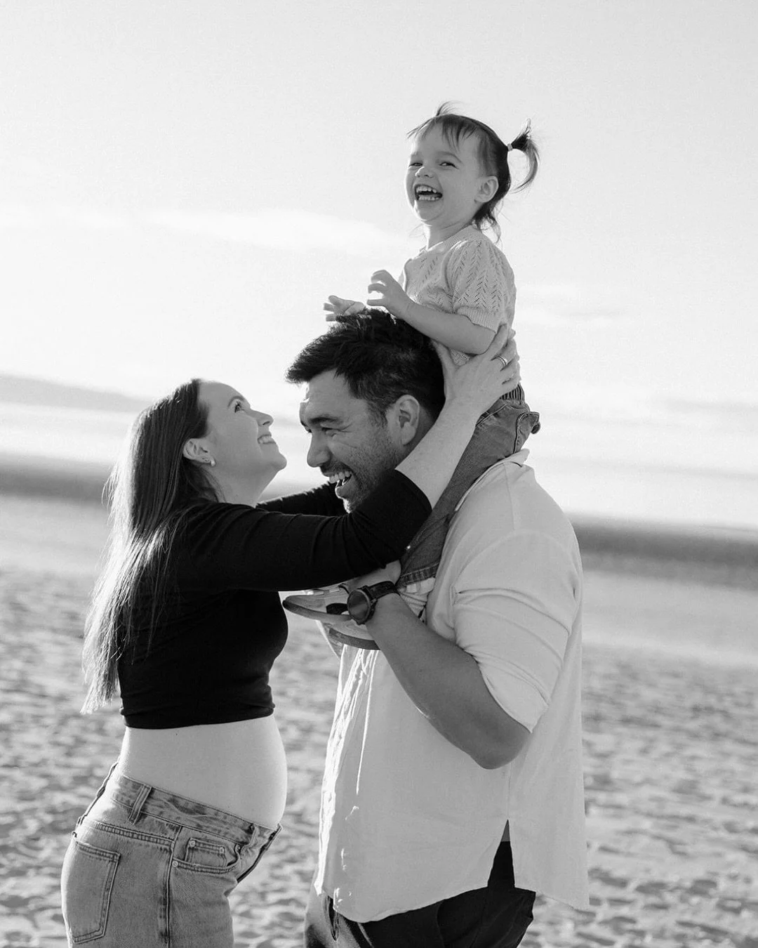 When you get to capture a family as it grows it is a very special moment to be a part of. 
Here is a little look at my evening spent with this beautiful family a few weeks ago. 

Also winter evenings are the best. Early sunsets, still sky&rsquo;s and