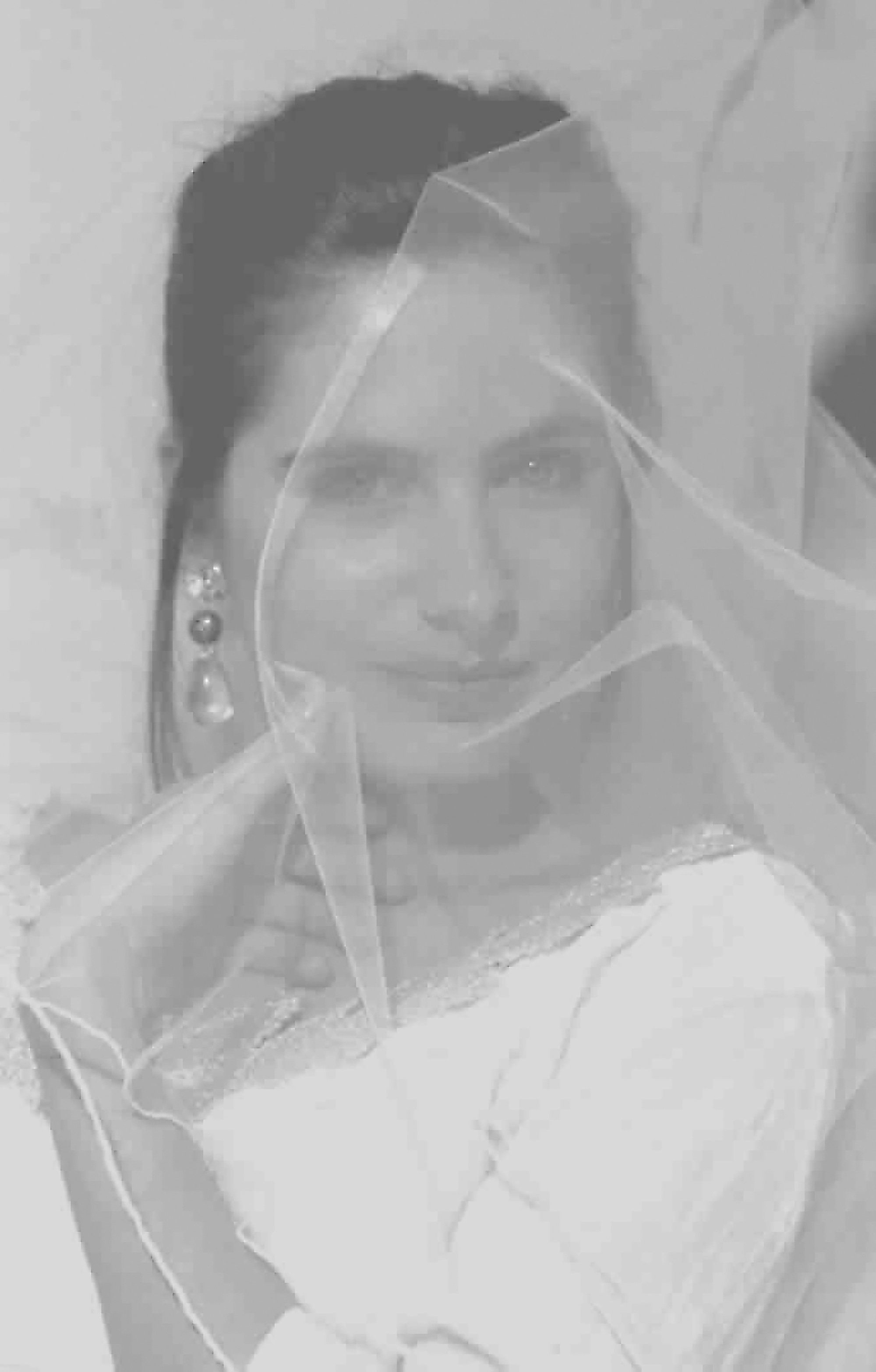 Bride with veil 1992