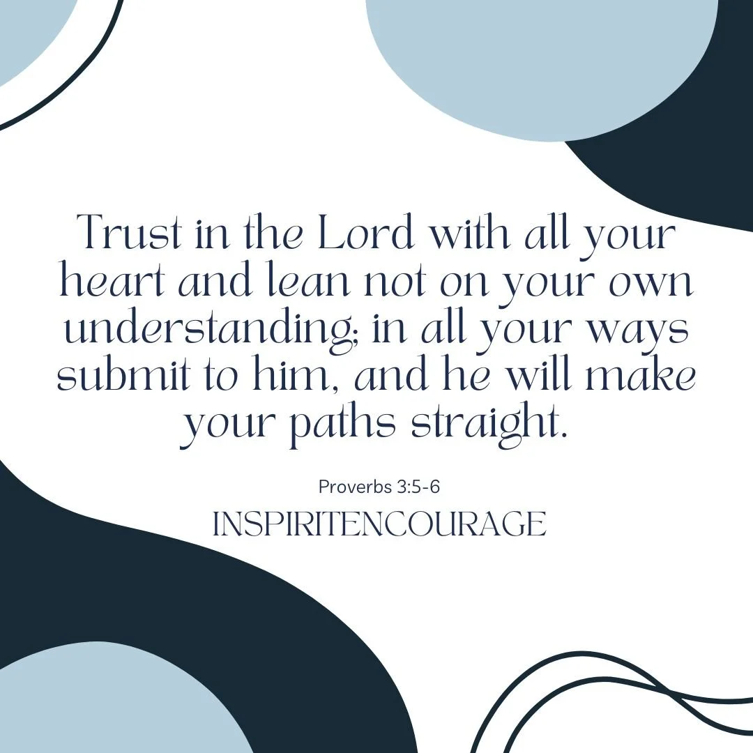 Prov 3:5-6