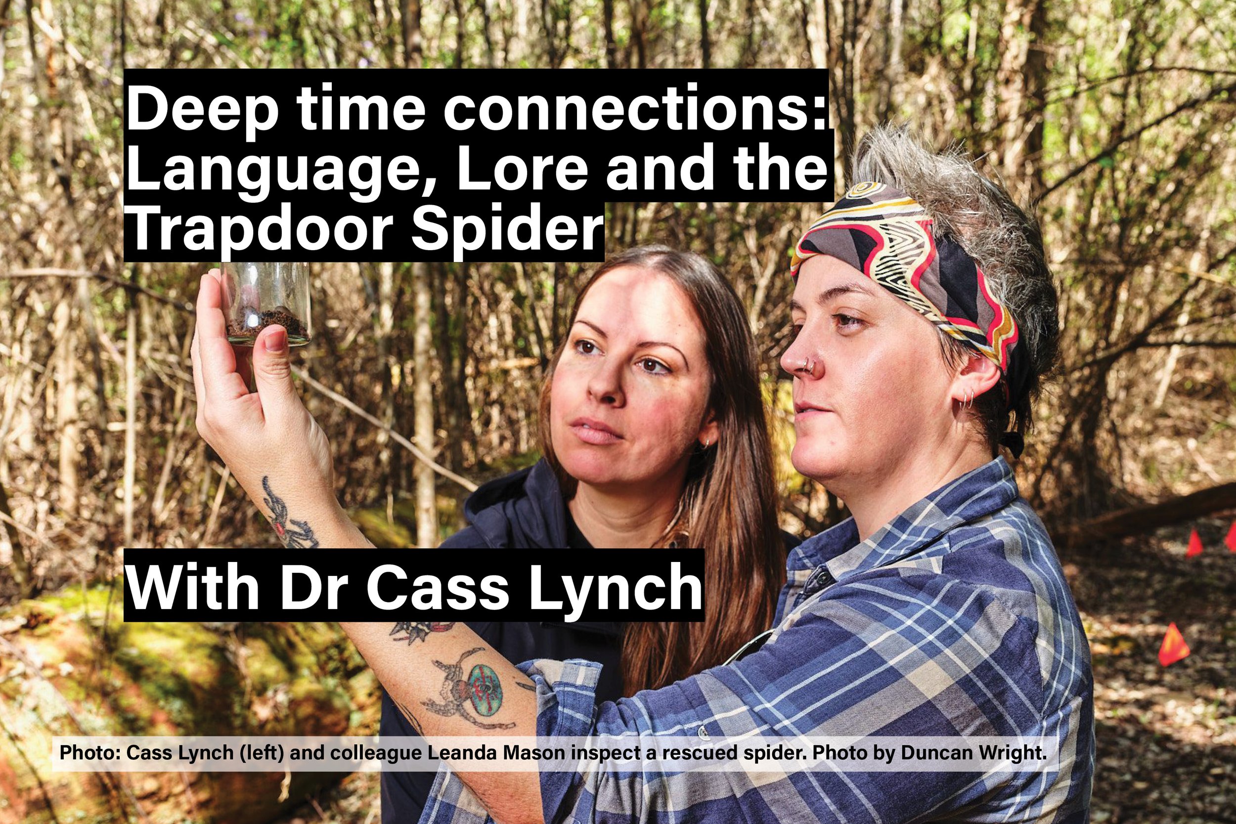 Deep time connections with Dr Cass Lynch