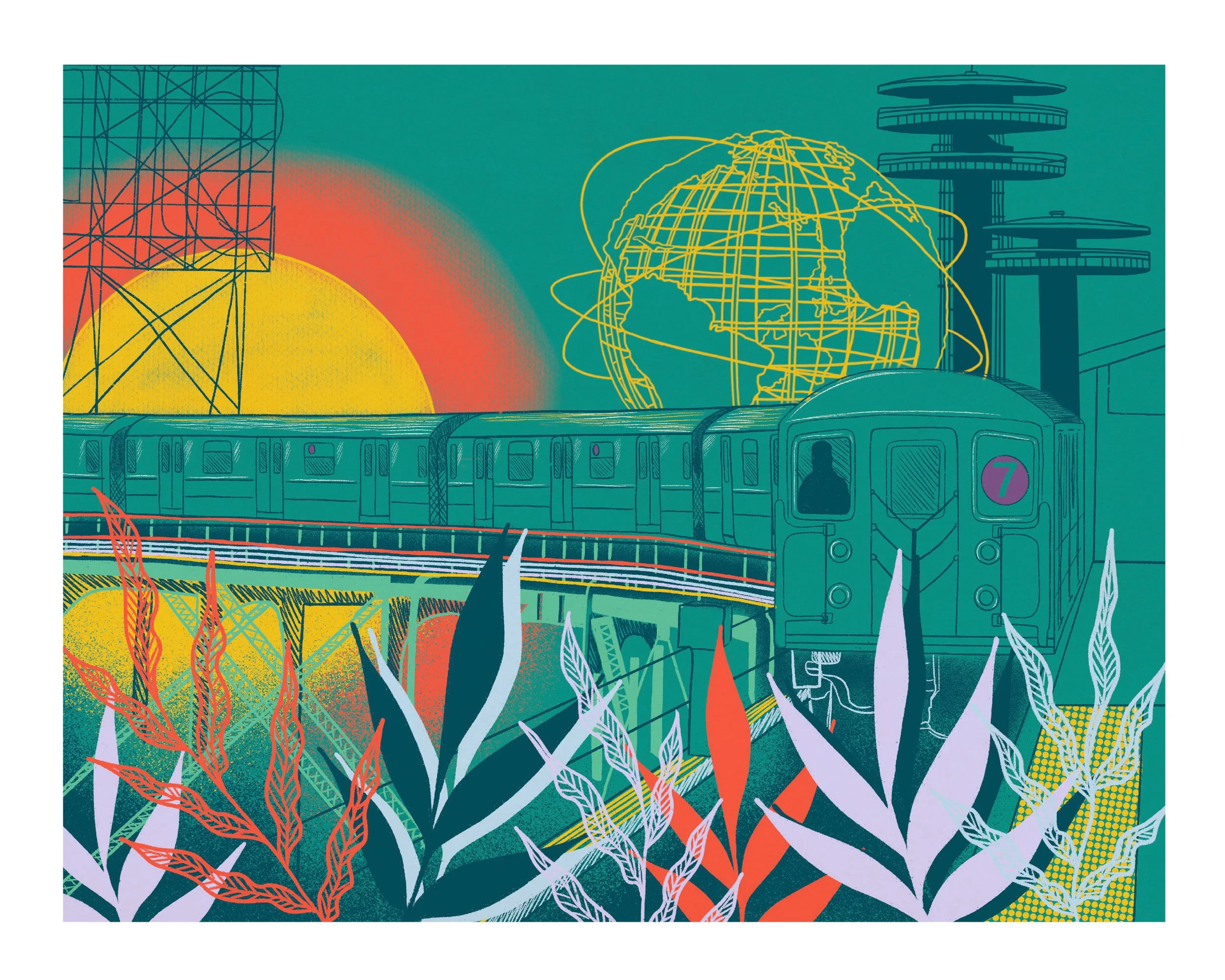 "7 Train, NYC"
