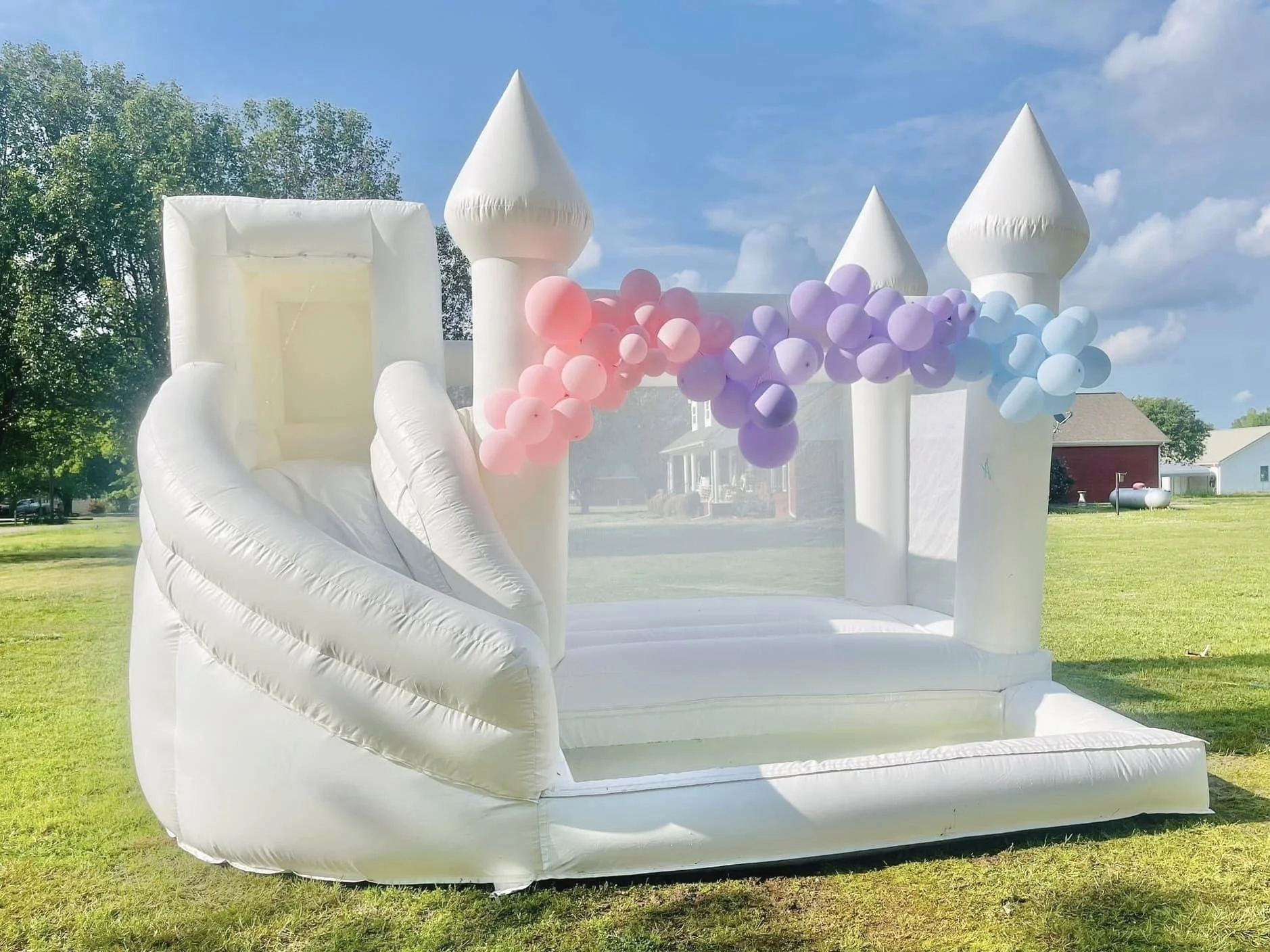 White Bounce Houses — Inflate North Alabama