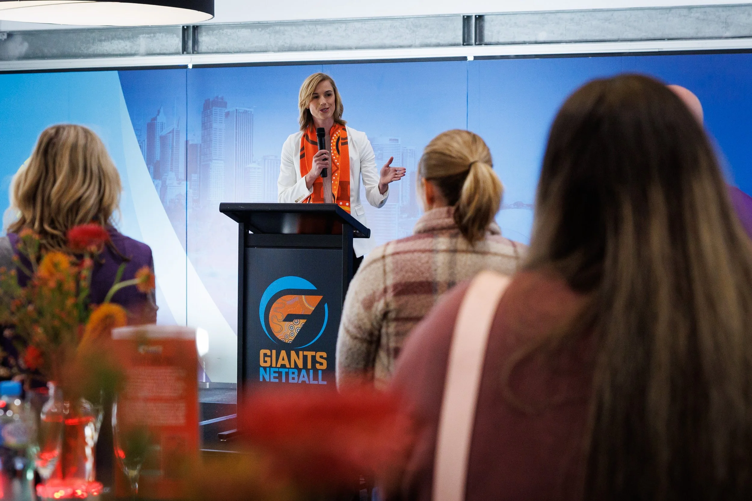 Kate Allman sports event MC