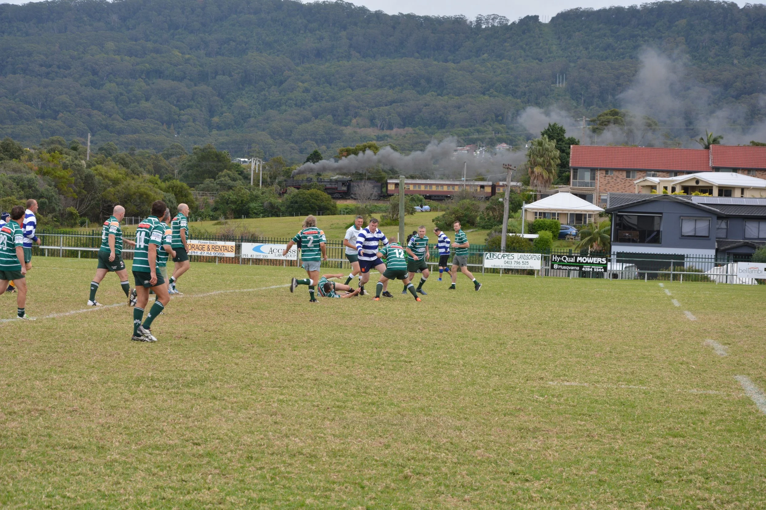 12 Golden Oldies Shamrocks steam train.JPG