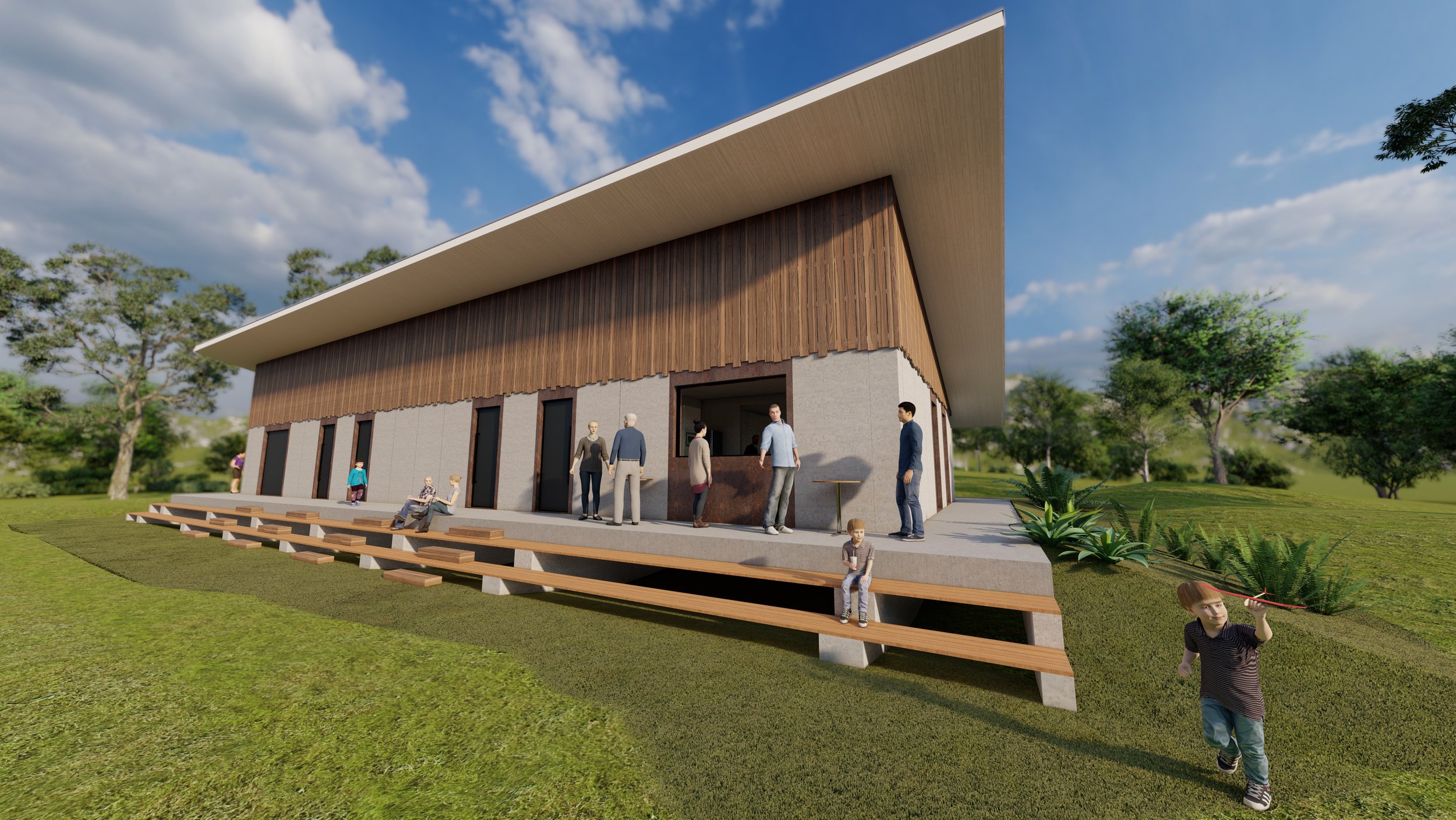 Canteen frontage