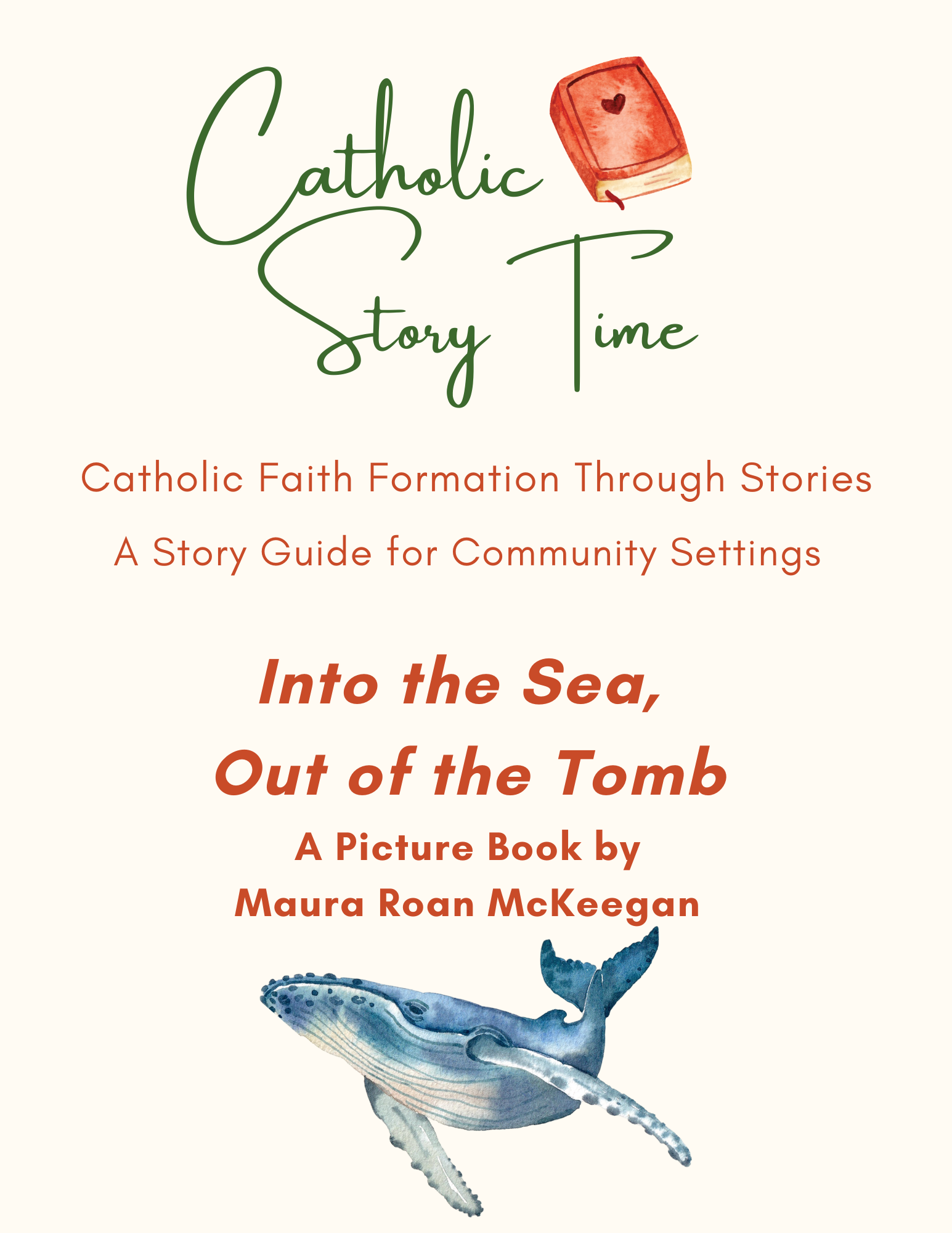 Catholic Story Time Guide  - Into the Sea, Out of the Tomb - Downloadable (Community License)