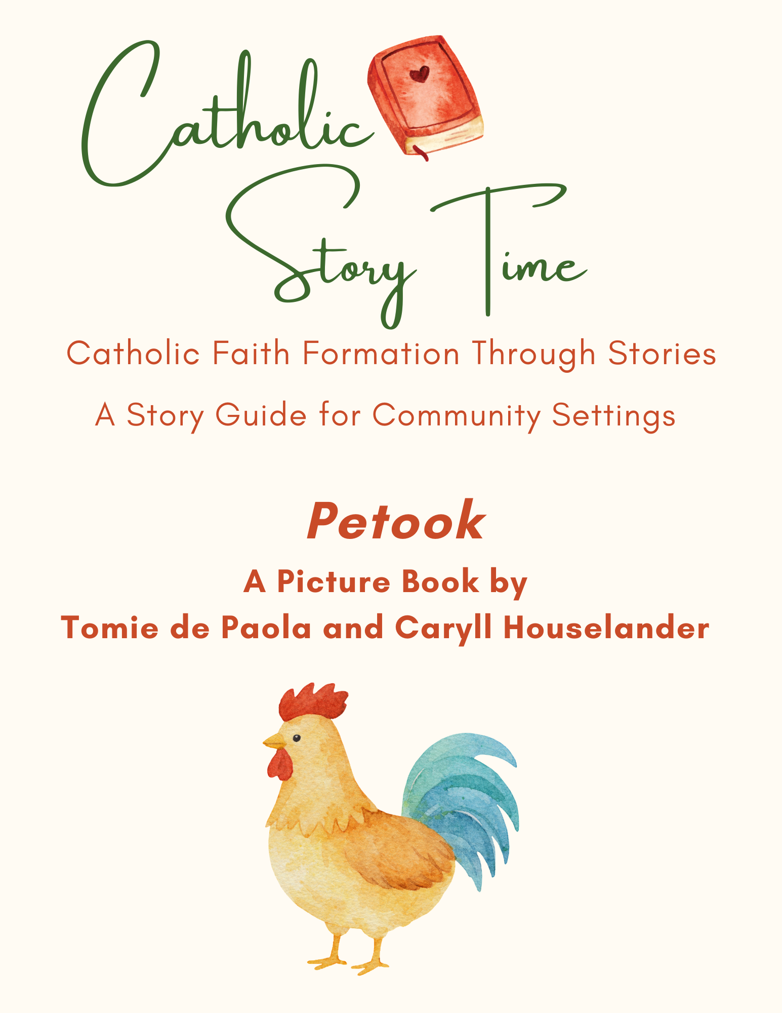 Catholic Story Time Guide  - Petook - Downloadable (Community License)