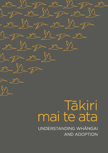 Book cover of Tākiri mai te ata: Understanding whāngai and adoption