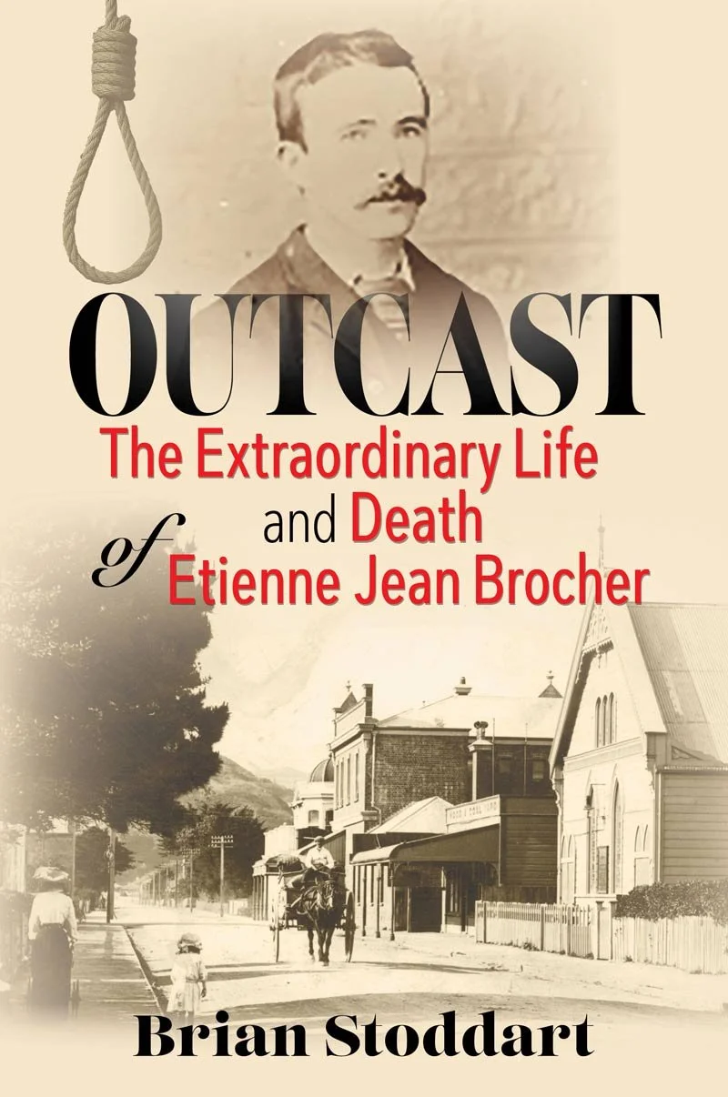 Book cover of Outcast: The Extraordinary Life and Death of Etienne Jean Brocher
