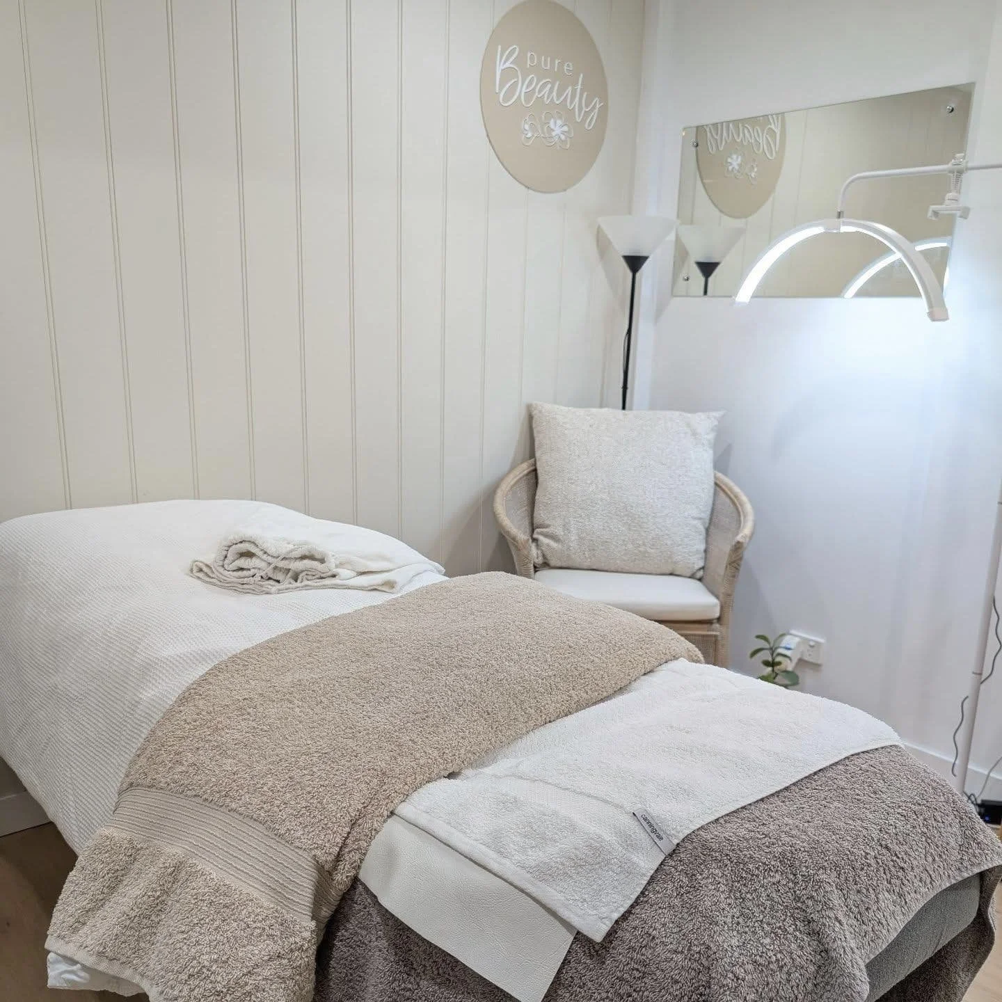 Inside Pure Beauty studio