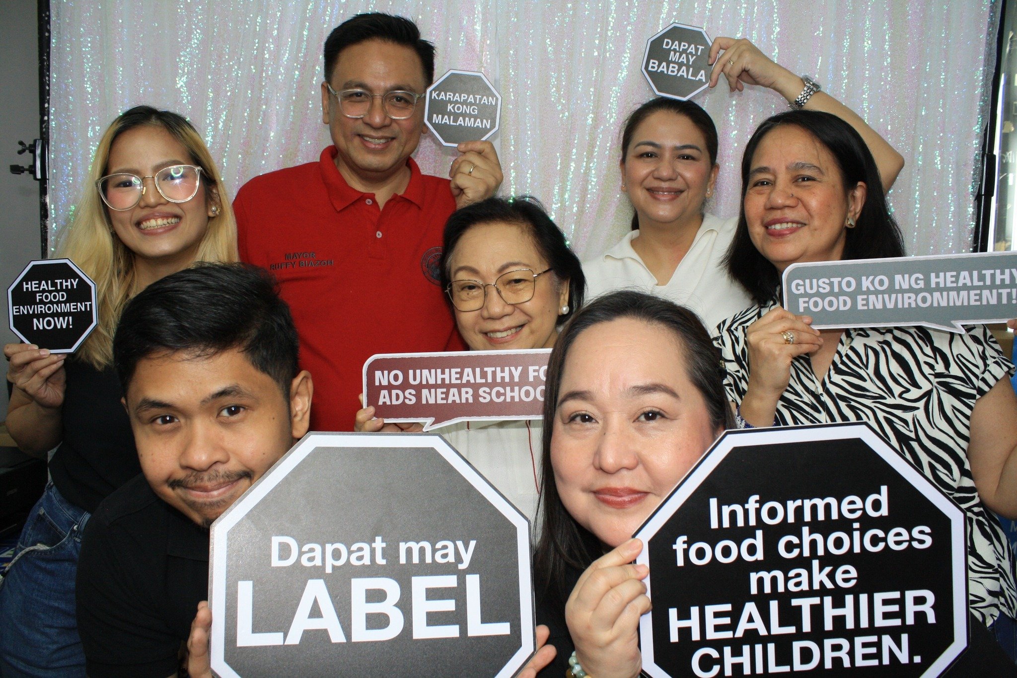 Muntinlupeño children call for a Healthy Food Environment