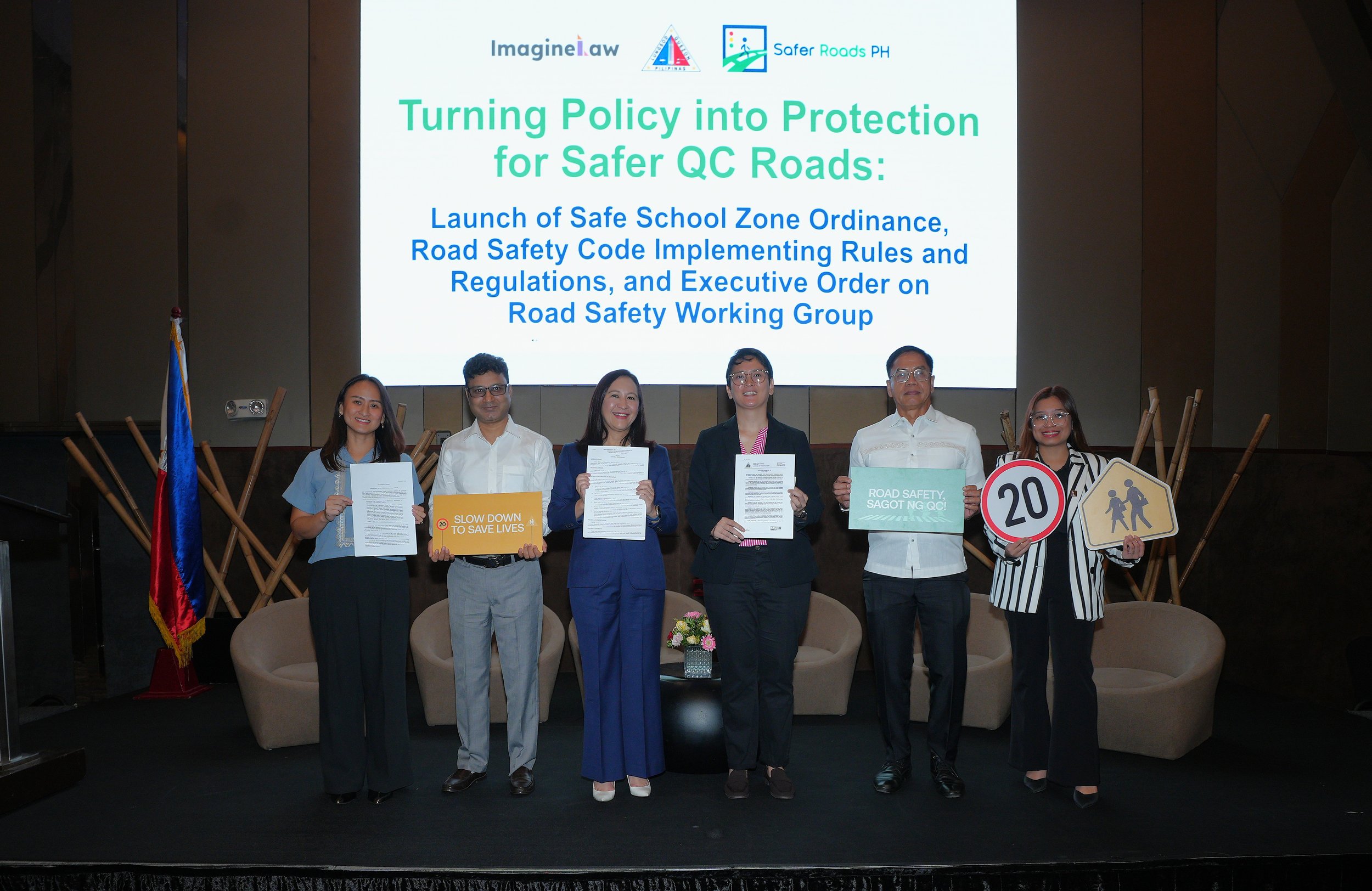 Mayor Belmonte champions safer QC roads with three road safety policies
