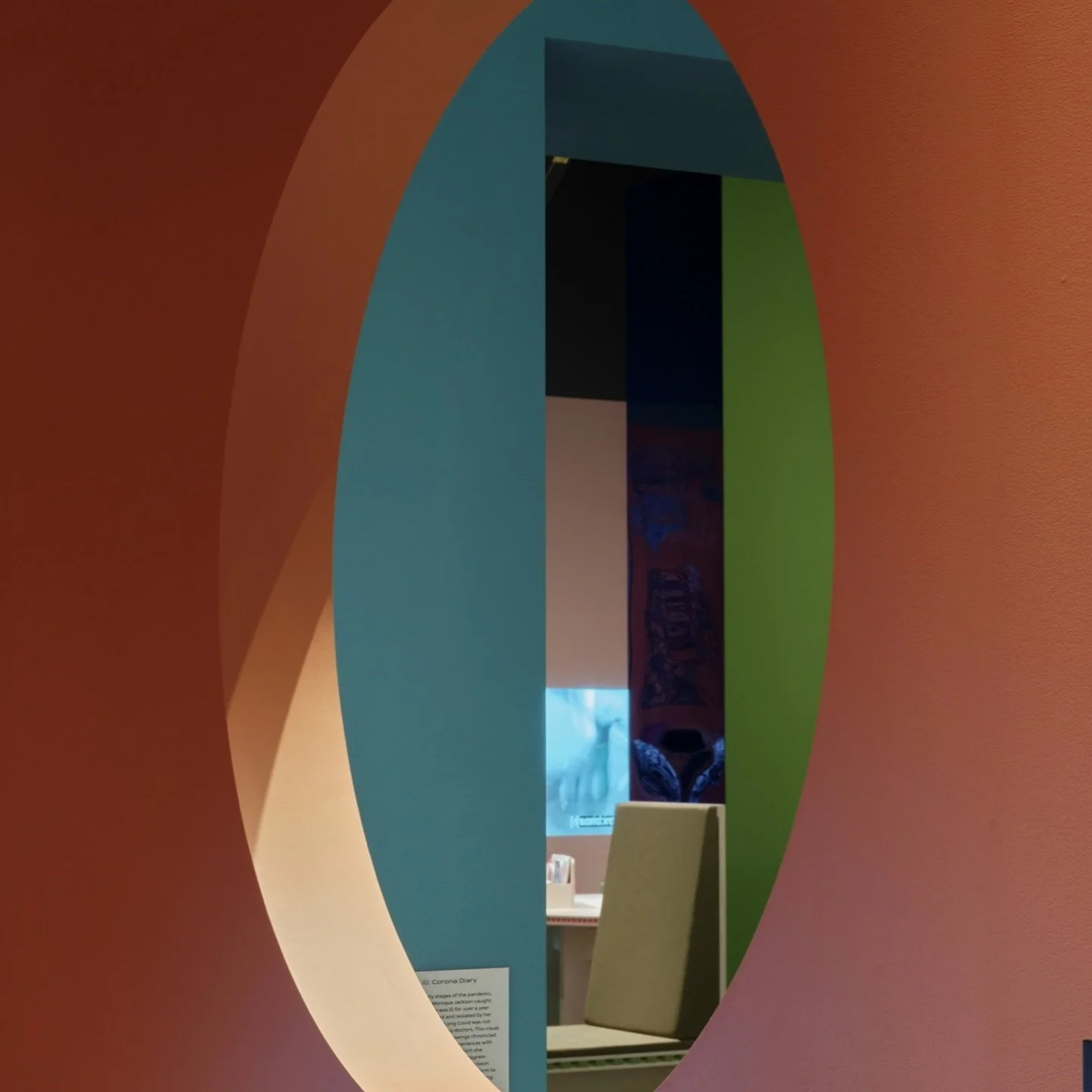 Windows of opportunity in exhibitions, increasing sensory reach across spaces and strengthening curatorial narratives. 🪟

Alt text in captions.
Image 1 - Design and Disability exhibition 
Image 2 - Donatello exhibition 
Image 3 - Tropical Modernism 